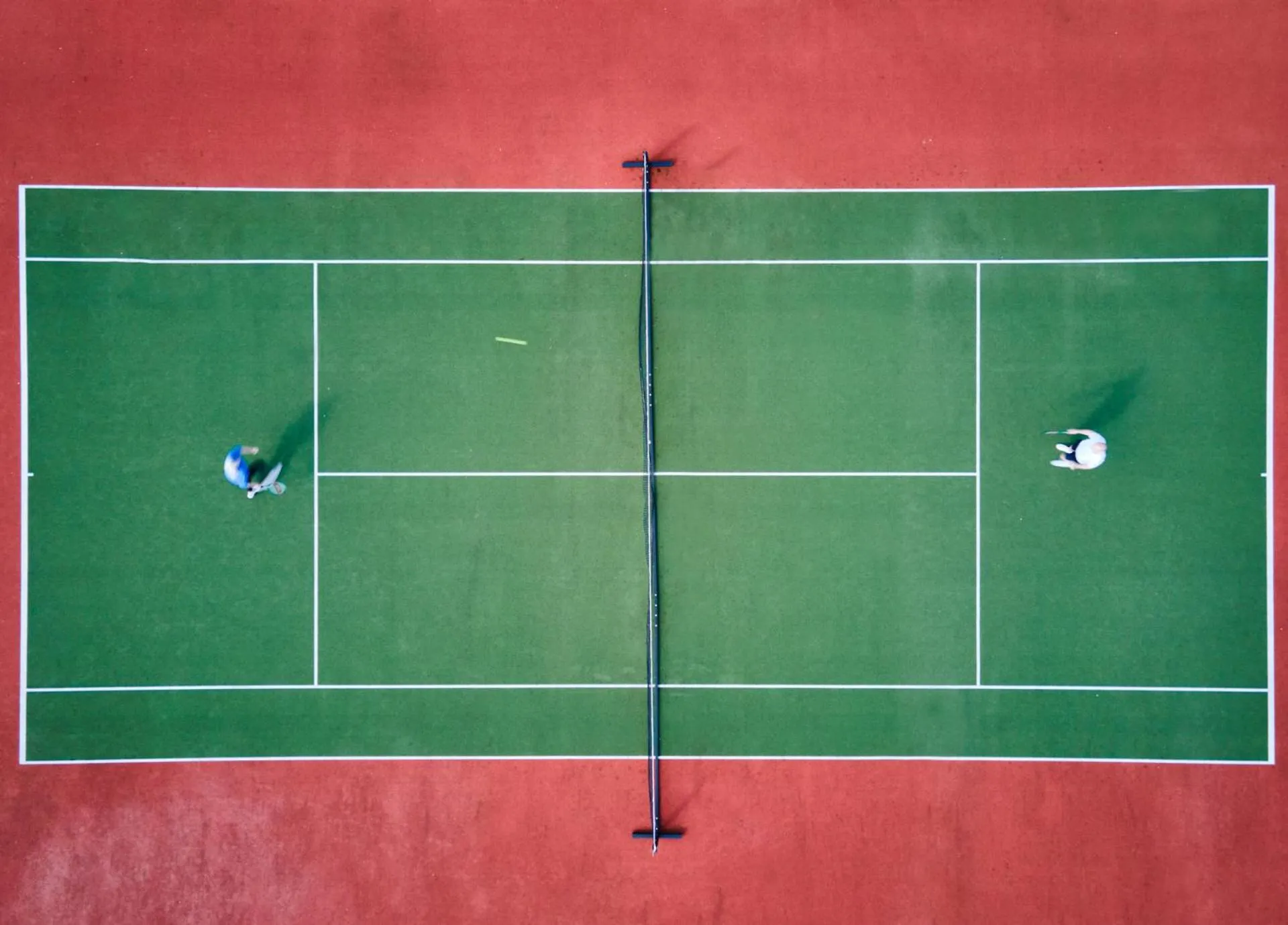 Tennis court in Rockliffe Hall Hotel Golf & Spa