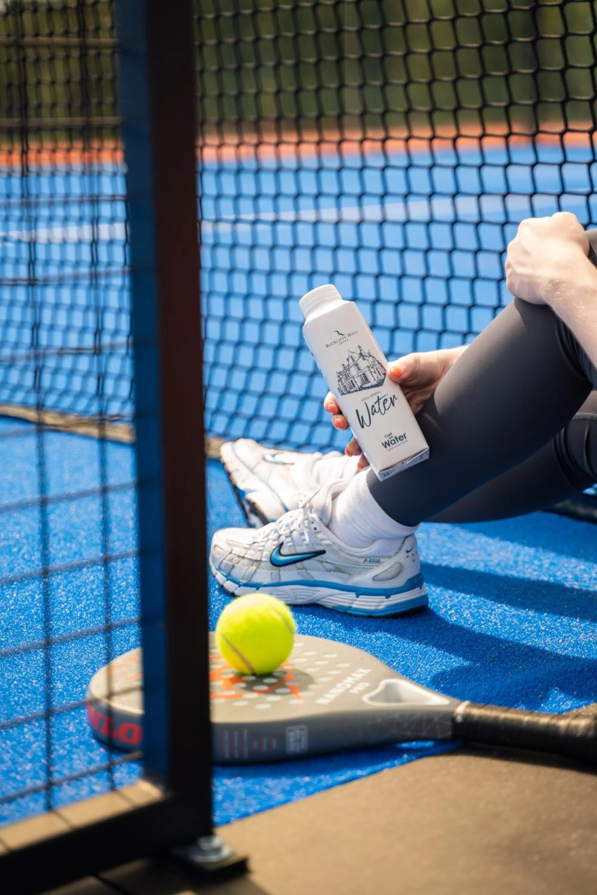 Tennis court in Rockliffe Hall Hotel Golf & Spa