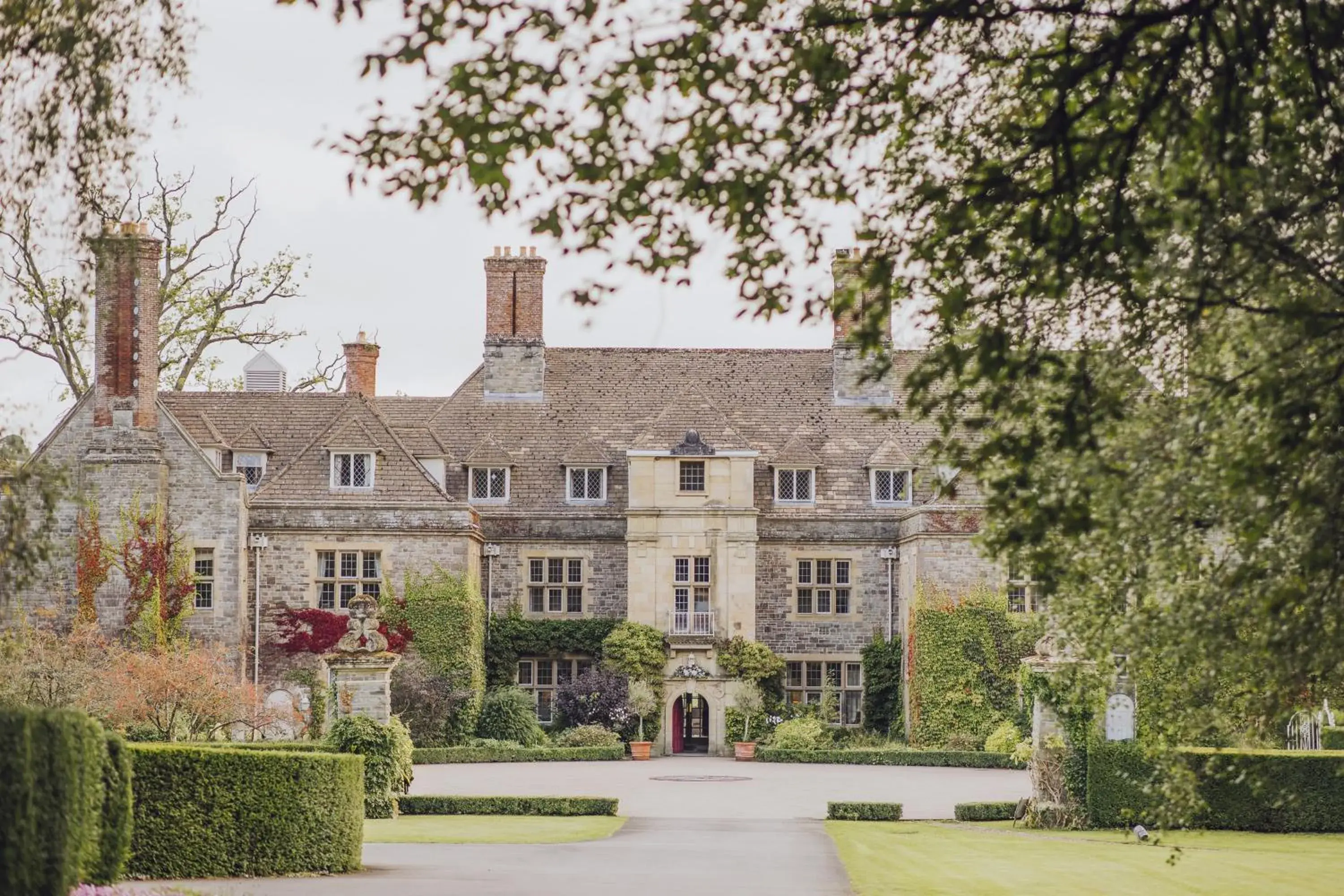 Property building in Llangoed Hall Property building in Llangoed Hall