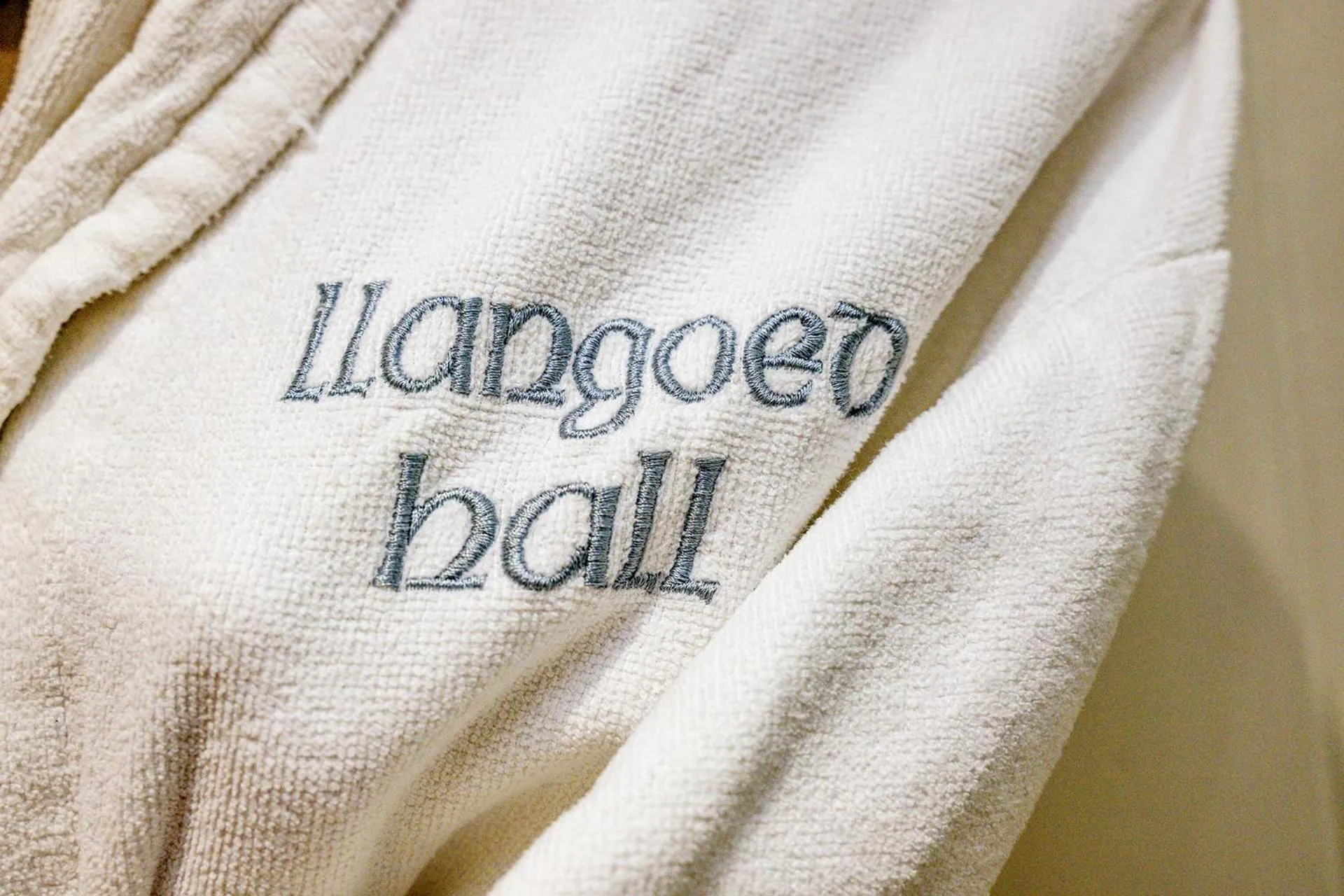 Bathroom in Llangoed Hall