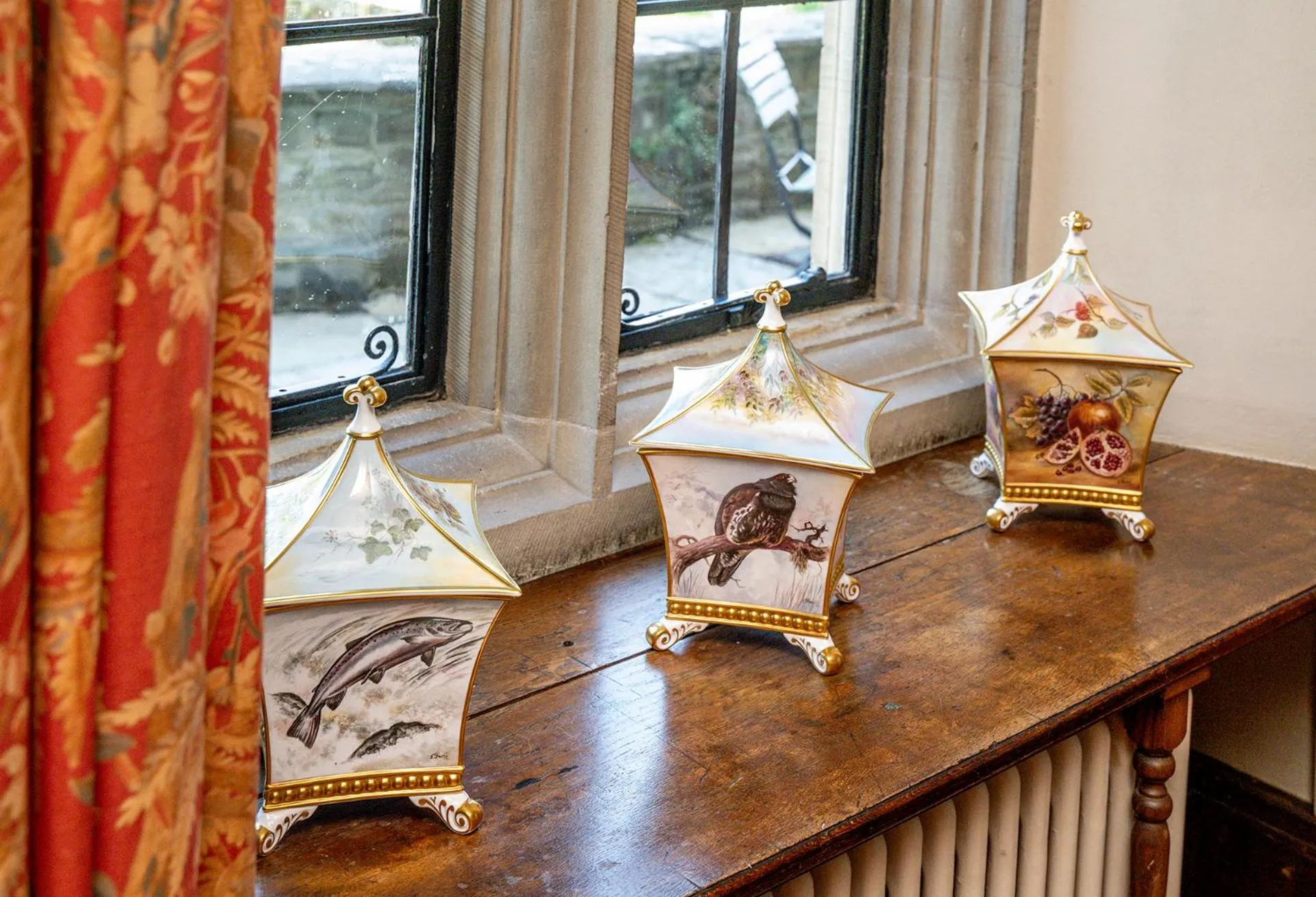 Property building in Llangoed Hall