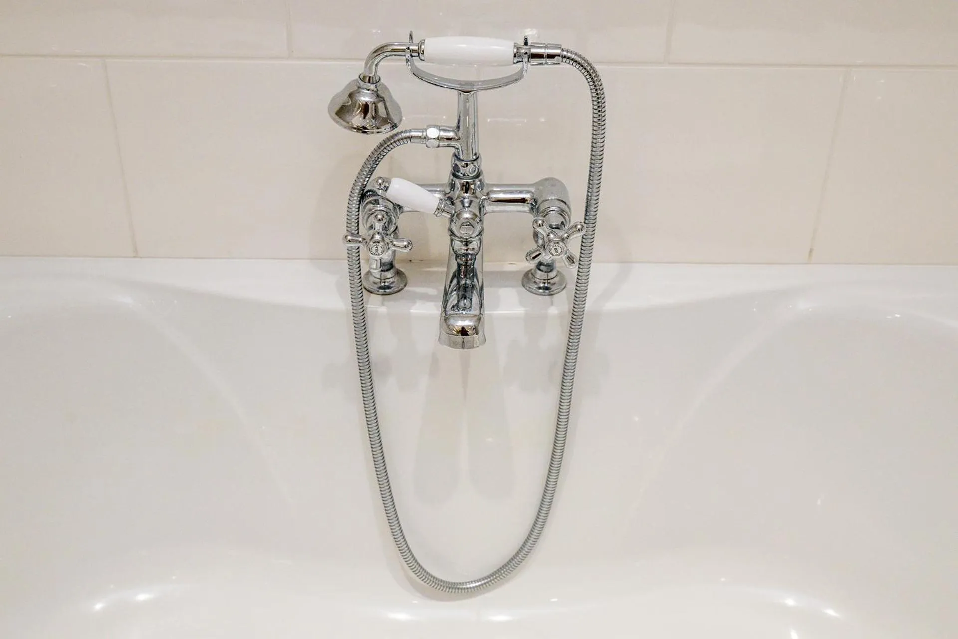 Bathroom in Llangoed Hall