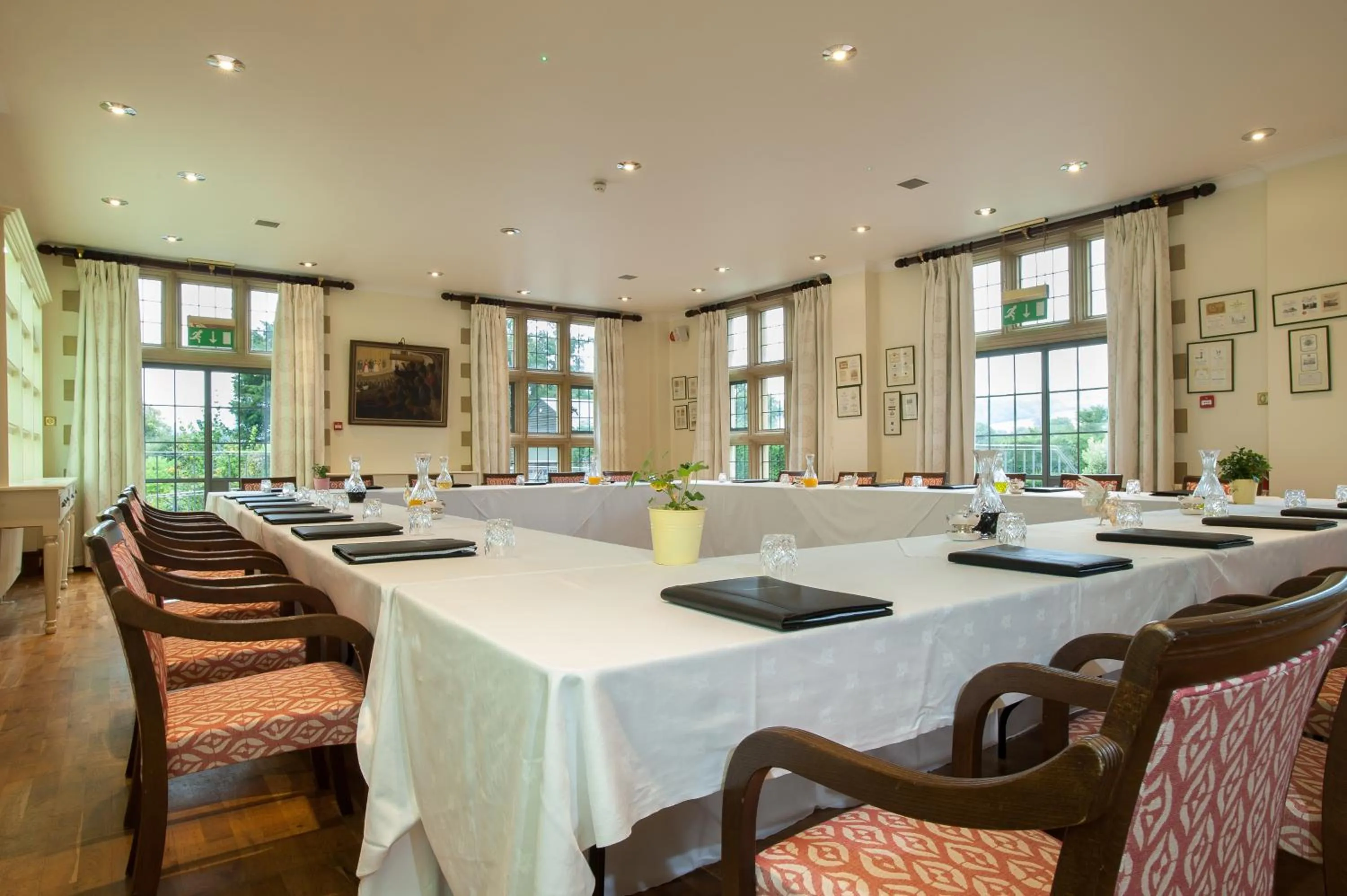 Business facilities in Llangoed Hall