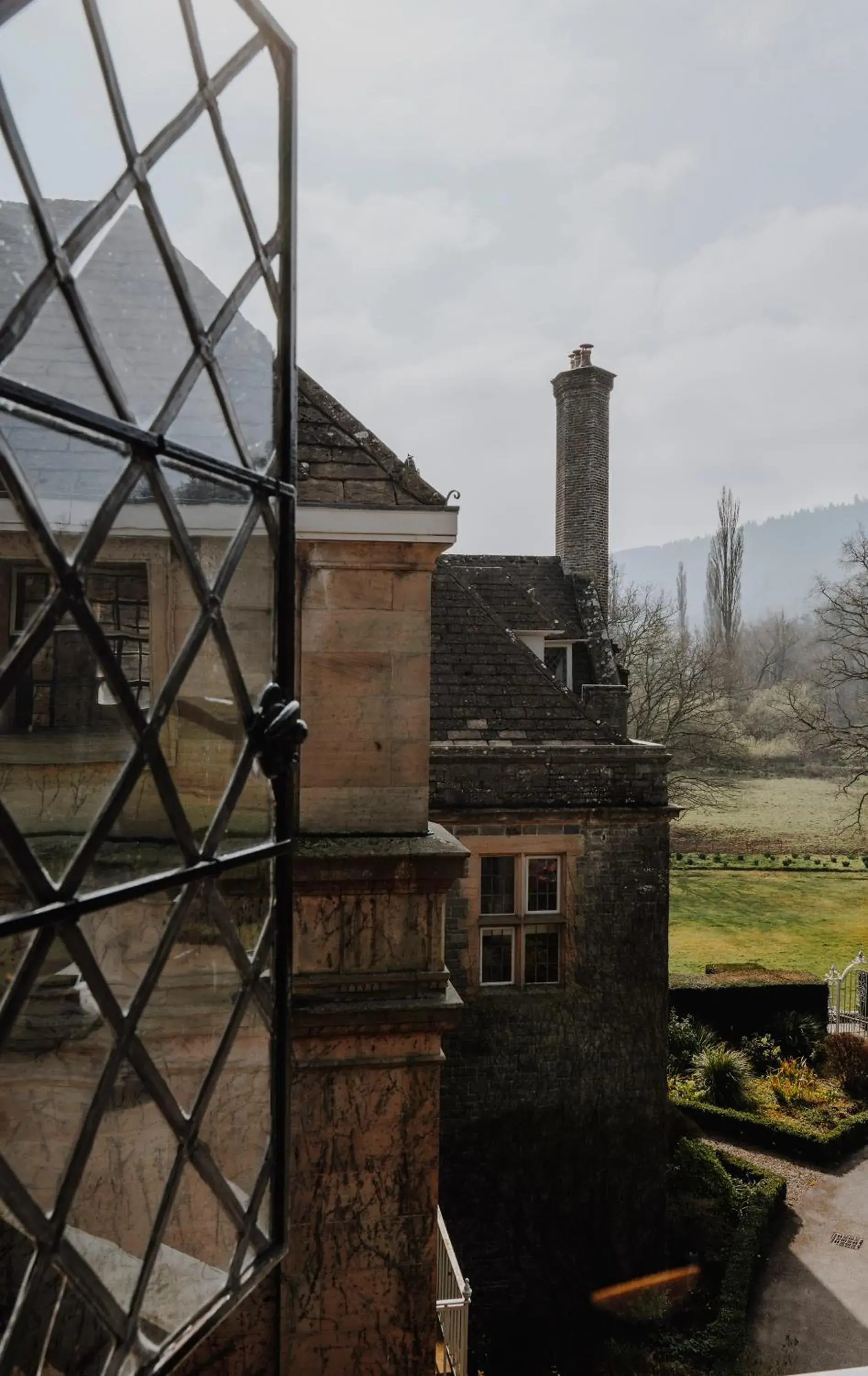 View (from property/room) in Llangoed Hall View (from property/room) in Llangoed Hall