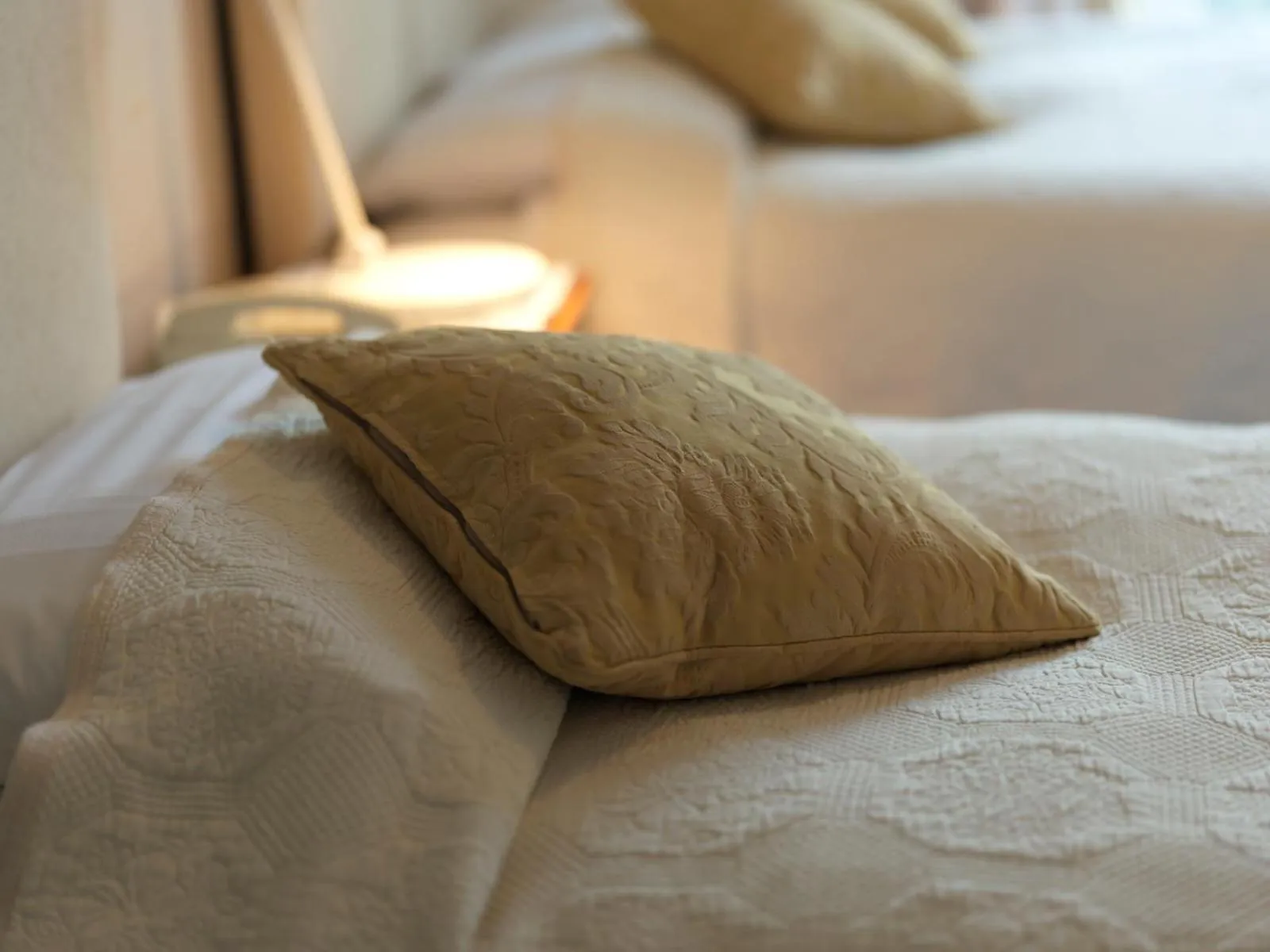 Bed in Harveys Guest House