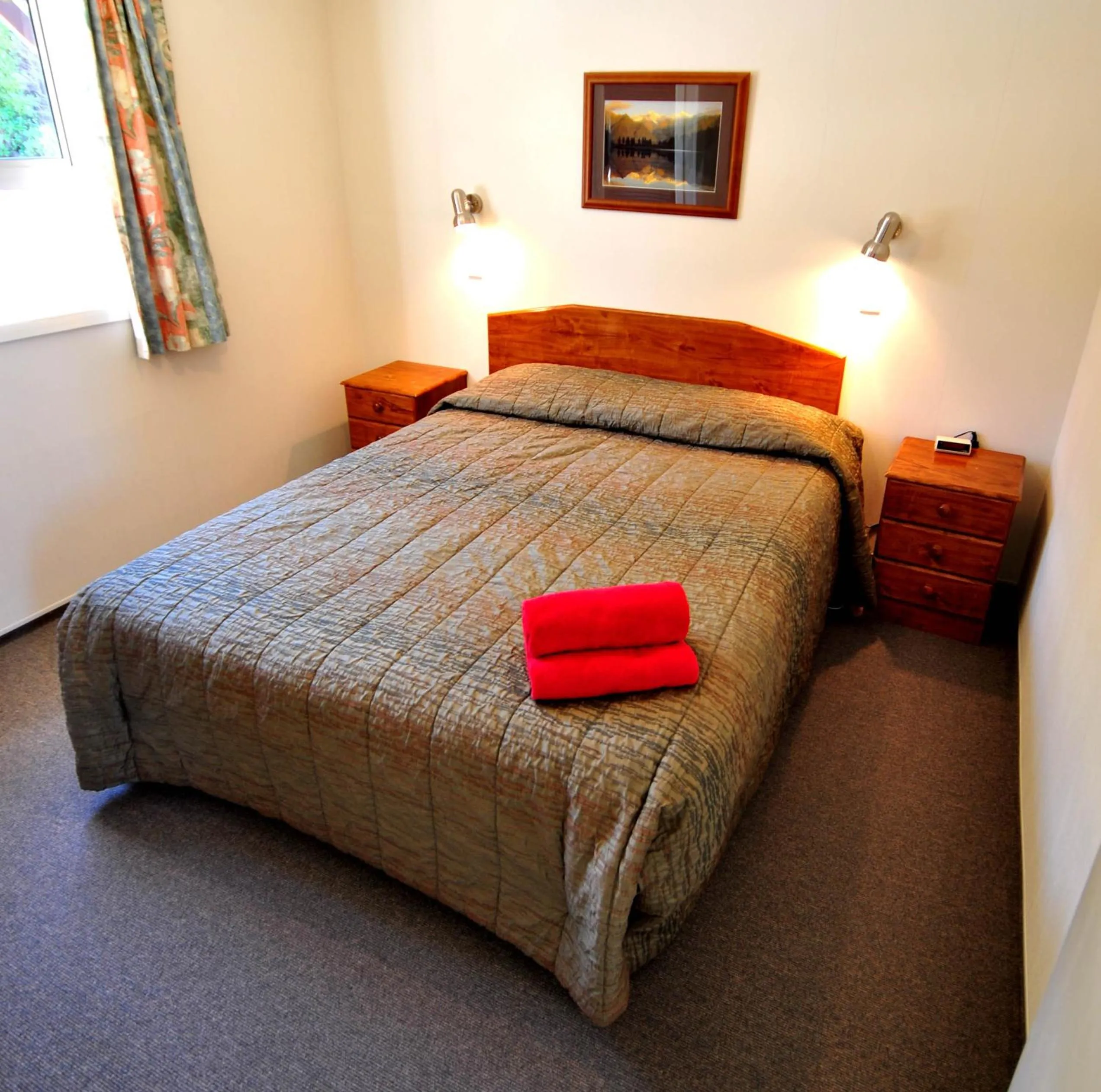 Bed in Greenacres Alpine Chalets & Villas