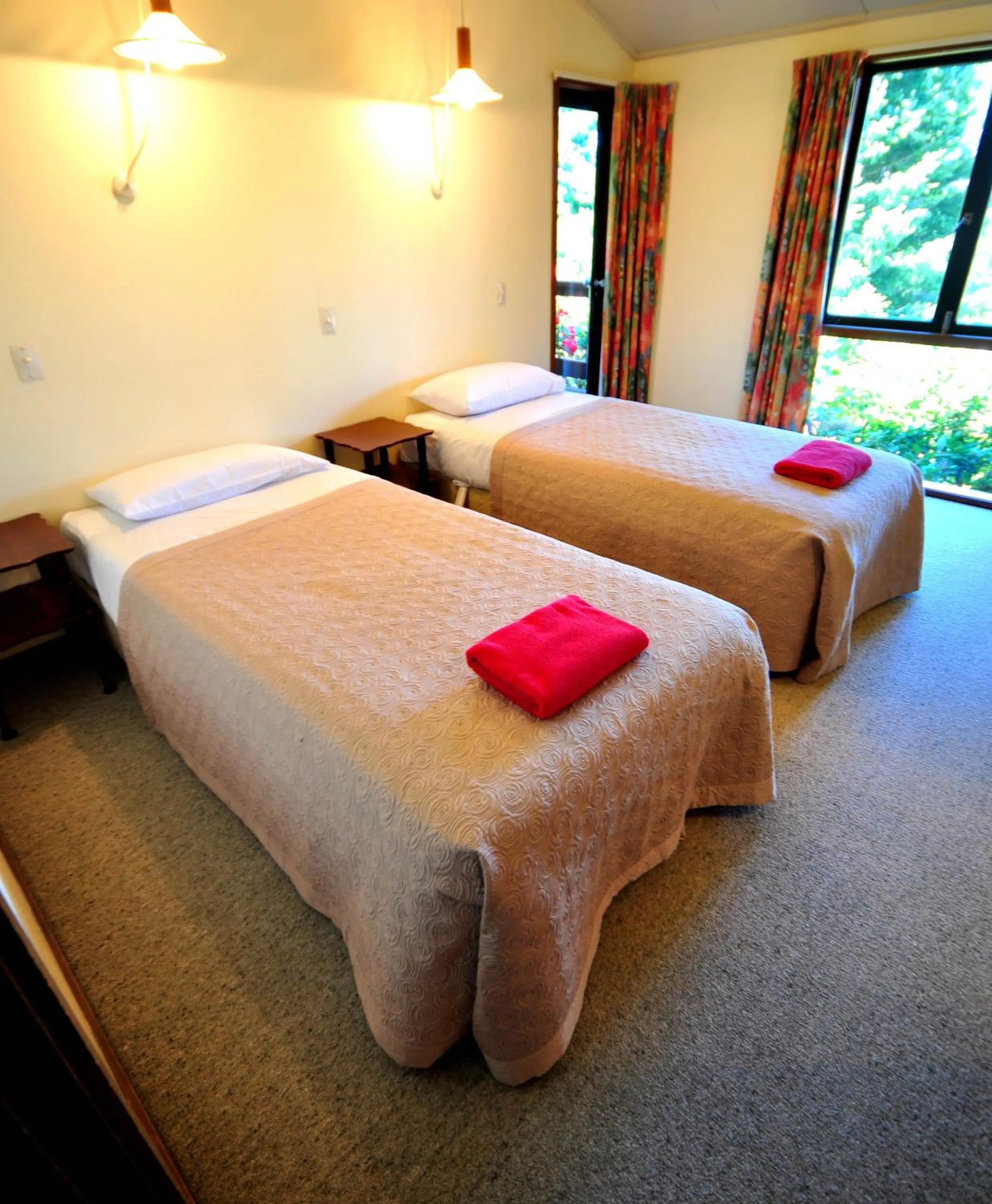 Bed in Greenacres Alpine Chalets & Villas