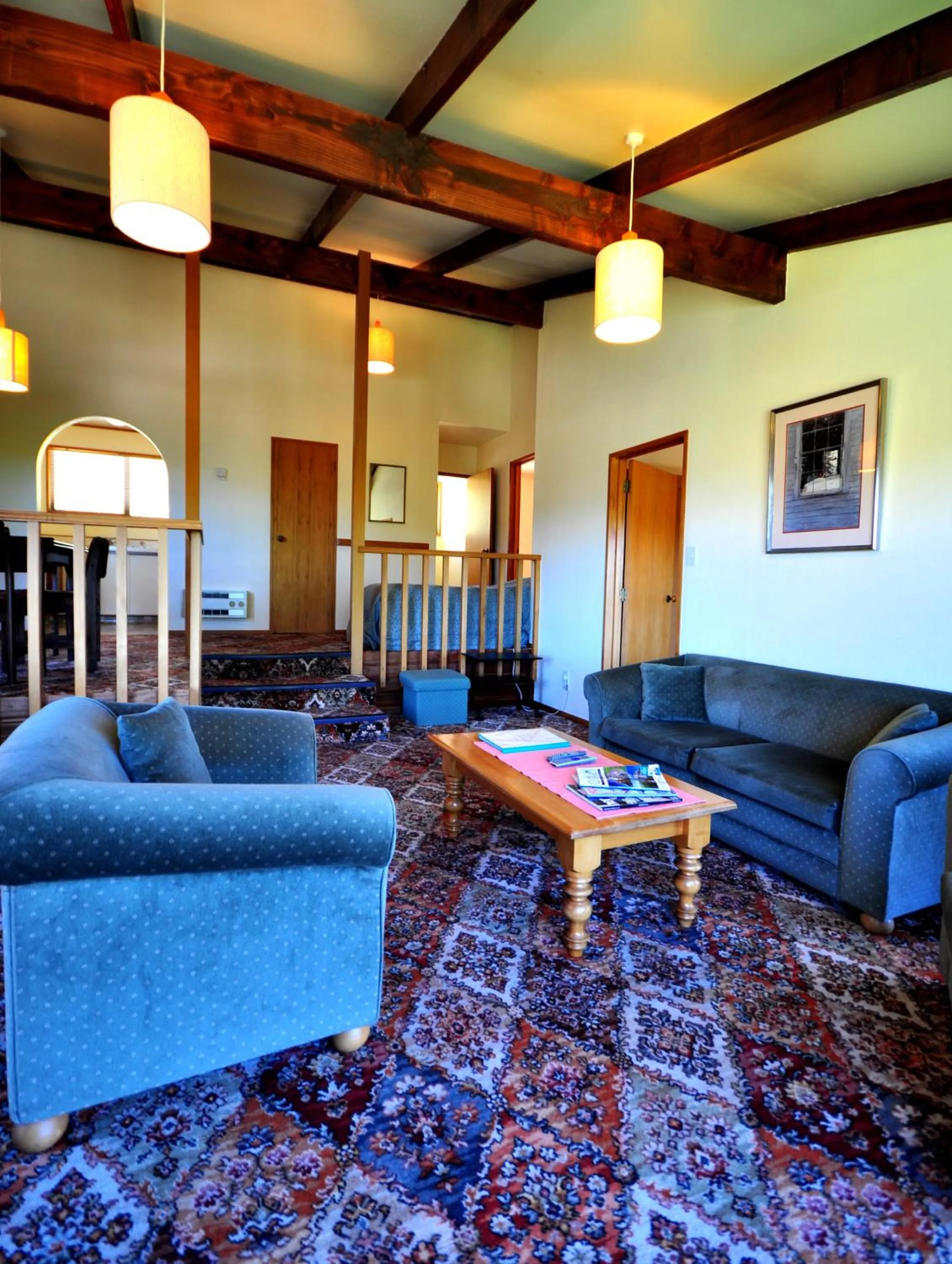 Living room in Greenacres Alpine Chalets & Villas