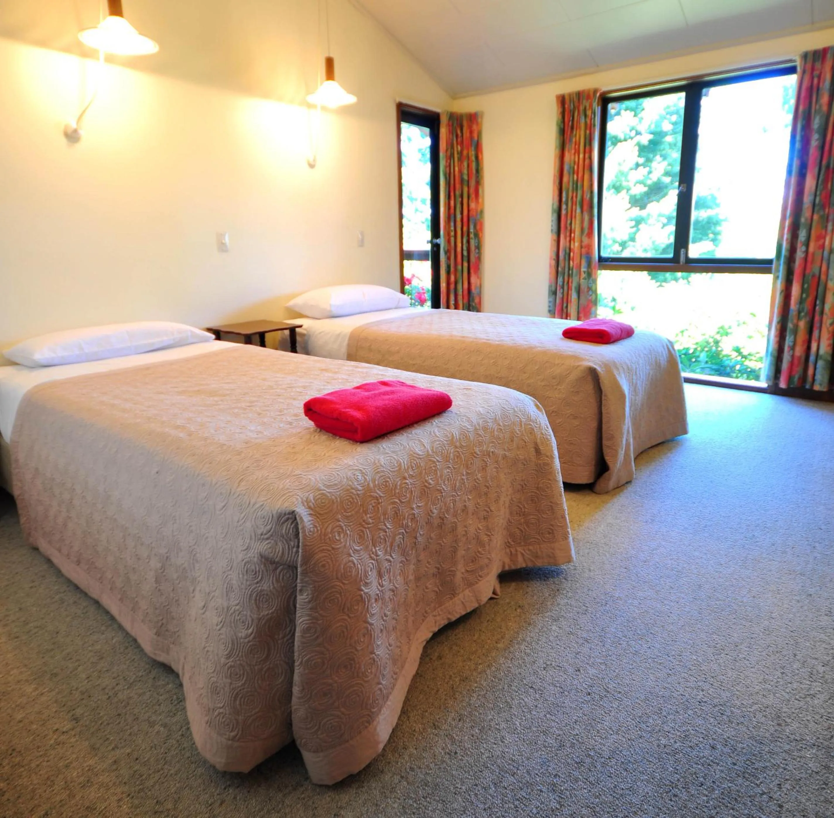 Bed in Greenacres Alpine Chalets & Villas