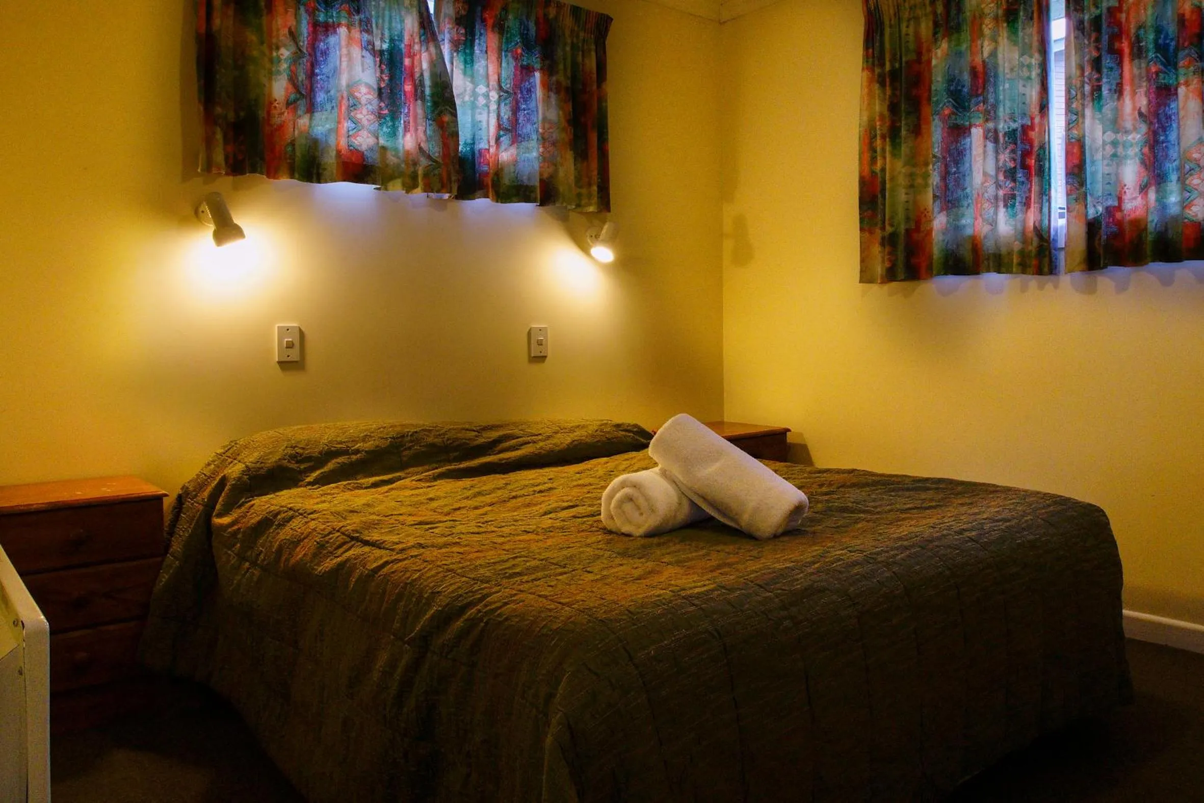 Bed in Greenacres Alpine Chalets & Villas