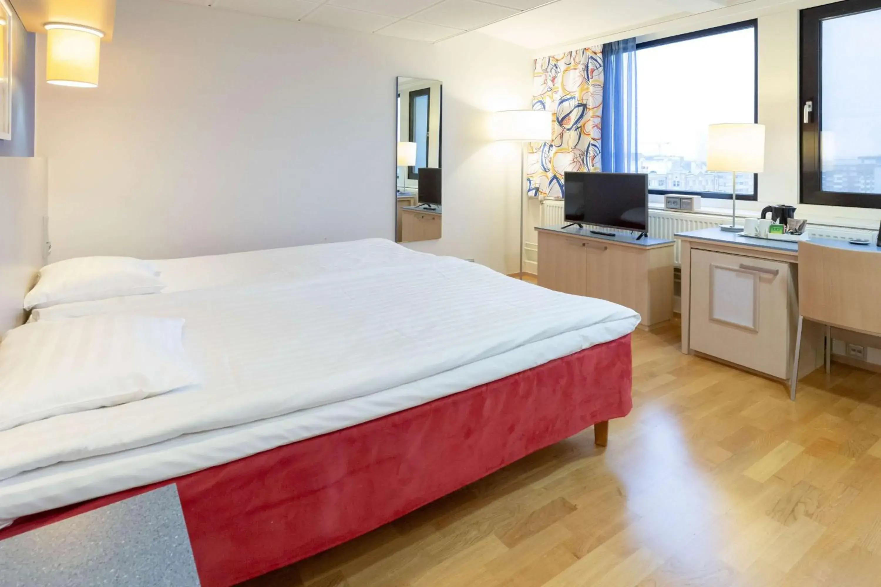 Bedroom, Bed in Scandic Hakaniemi Bedroom, Bed in Scandic Hakaniemi