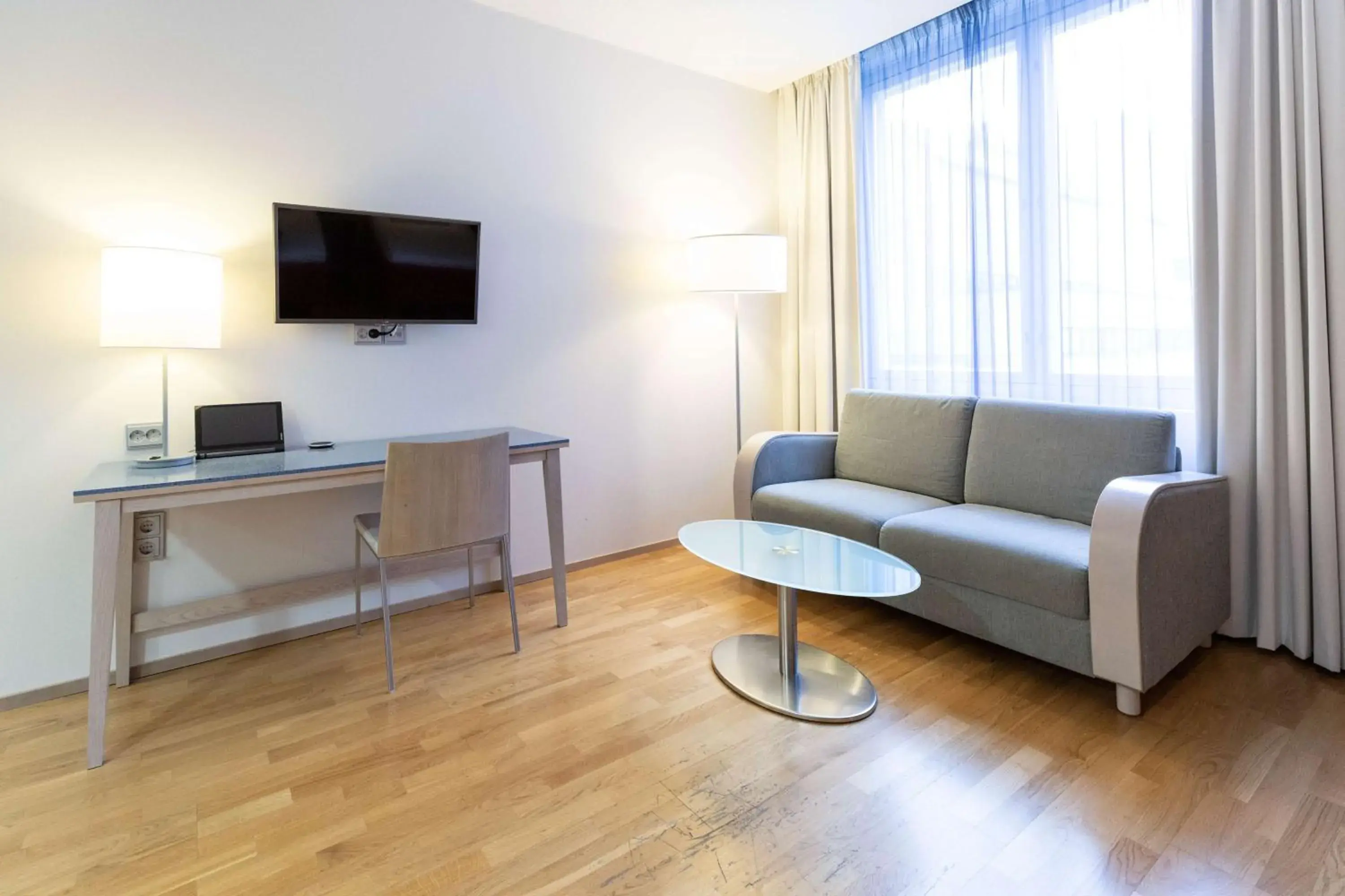 Bedroom in Scandic Hakaniemi Bedroom in Scandic Hakaniemi