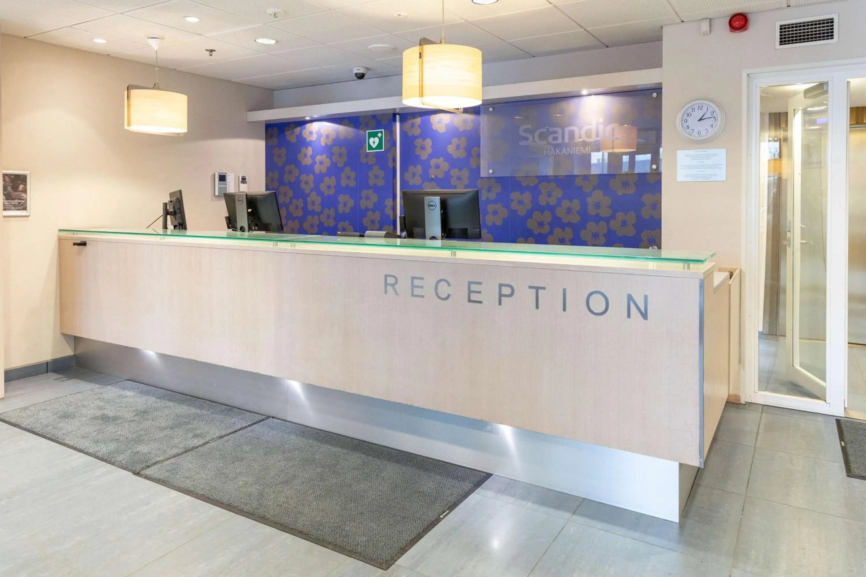 Lobby or reception in Scandic Hakaniemi