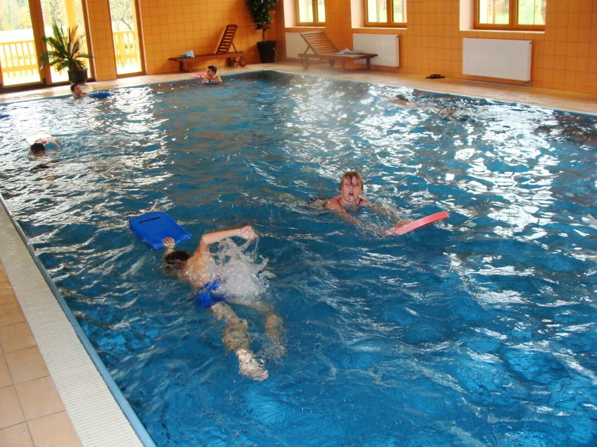 Pool view in Hotel Kovac