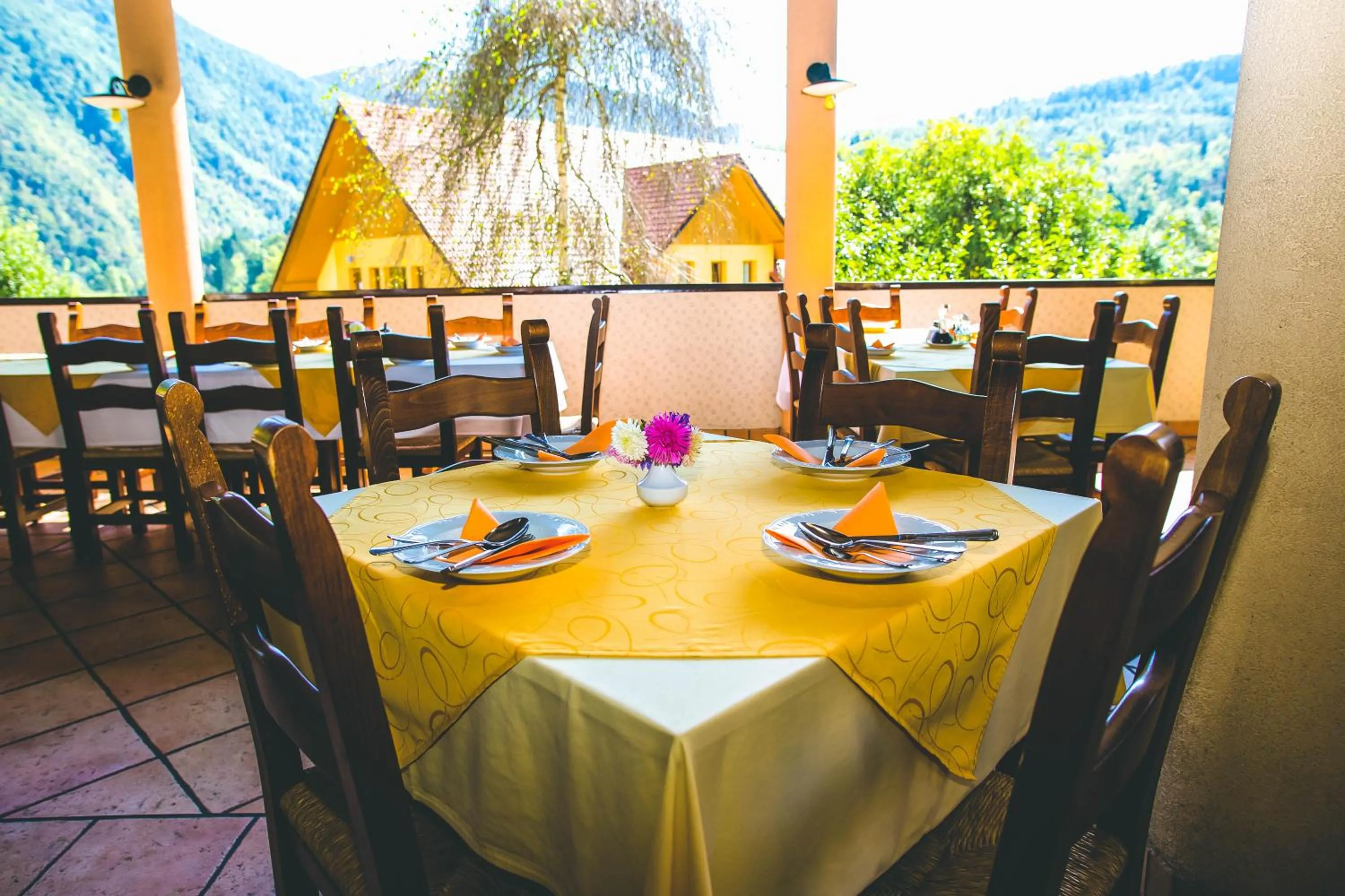 Restaurant/places to eat in Hotel Kovac