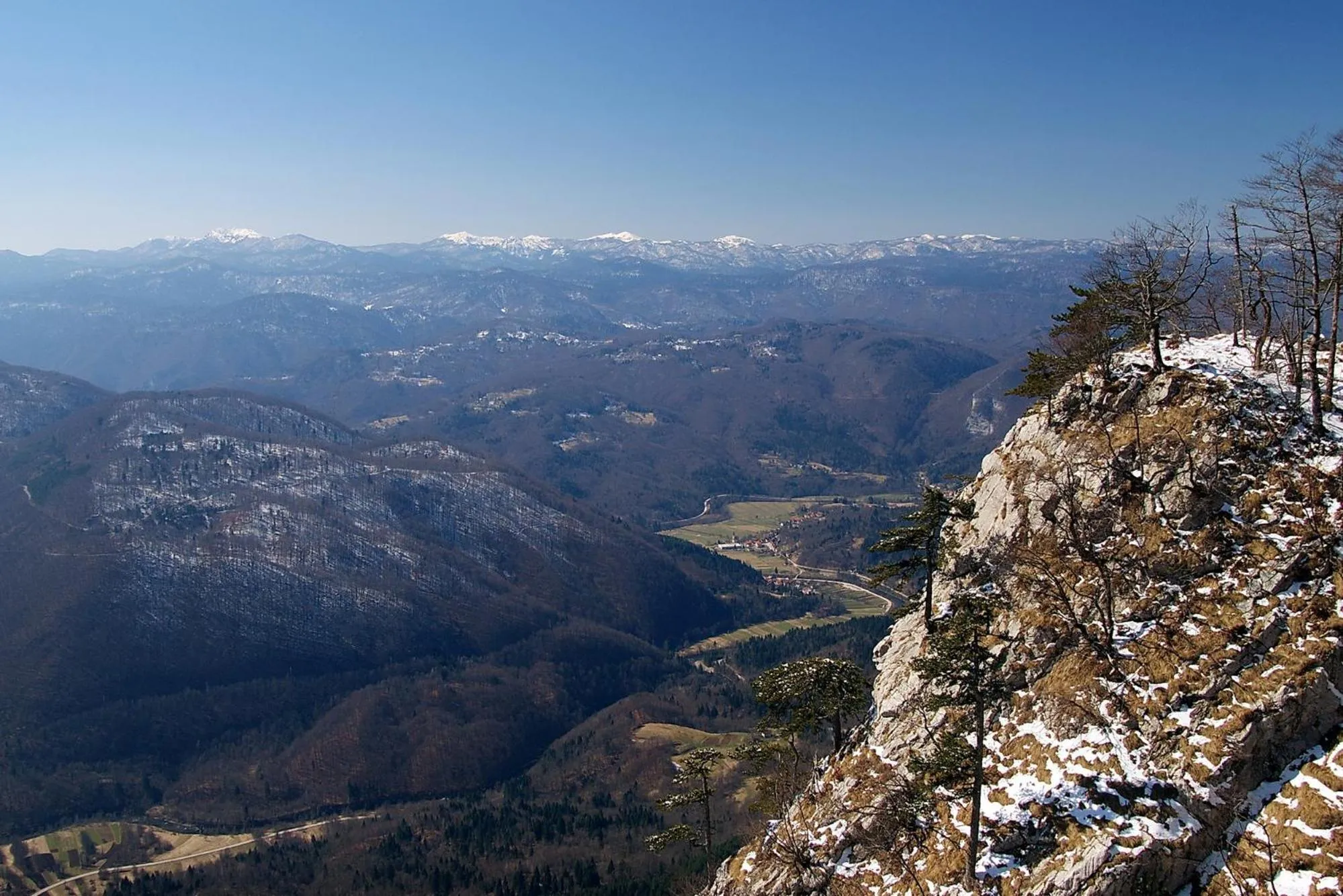 Natural landscape in Hotel Kovac