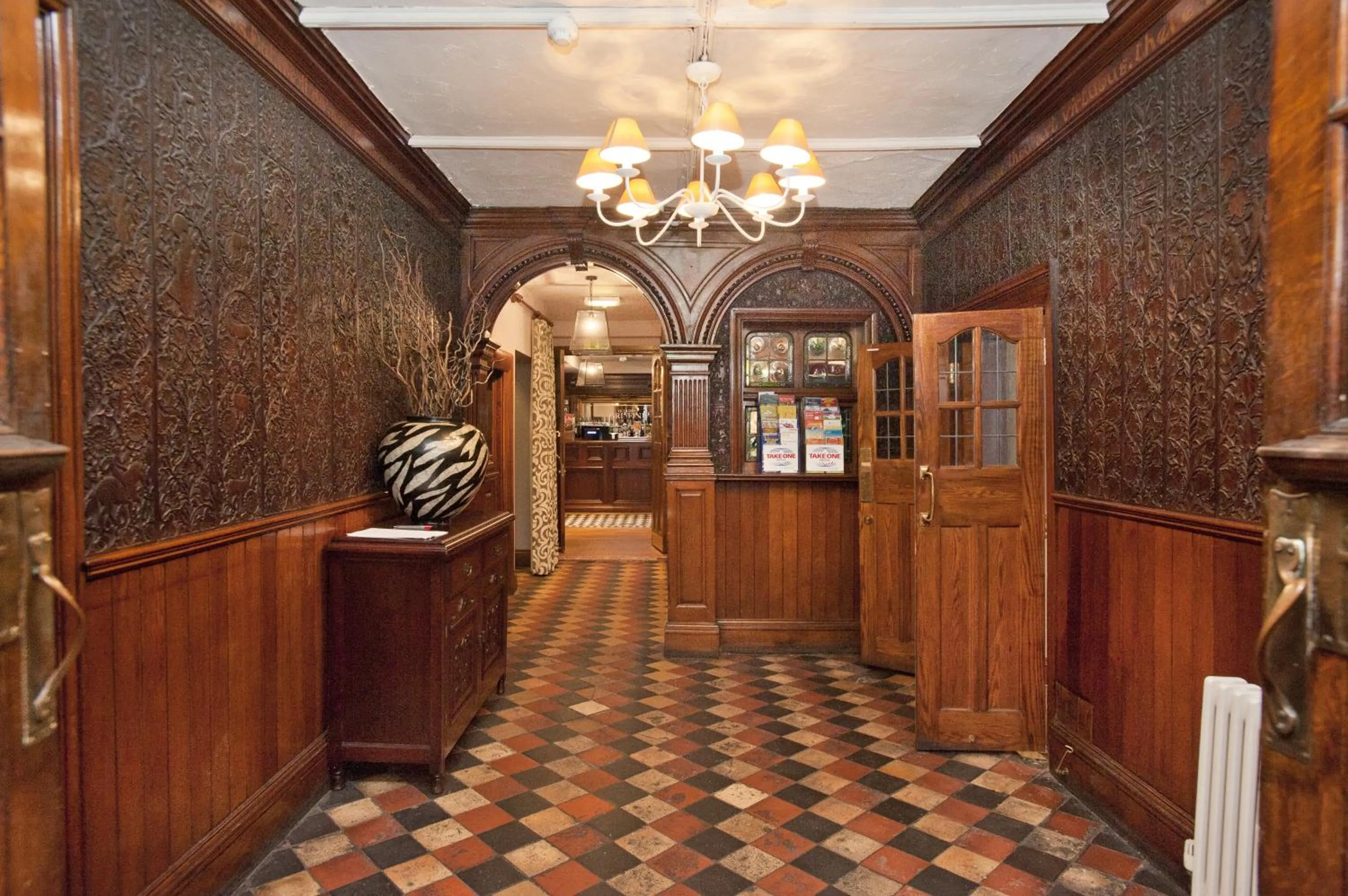 Lobby or reception in Ye Olde Griffin