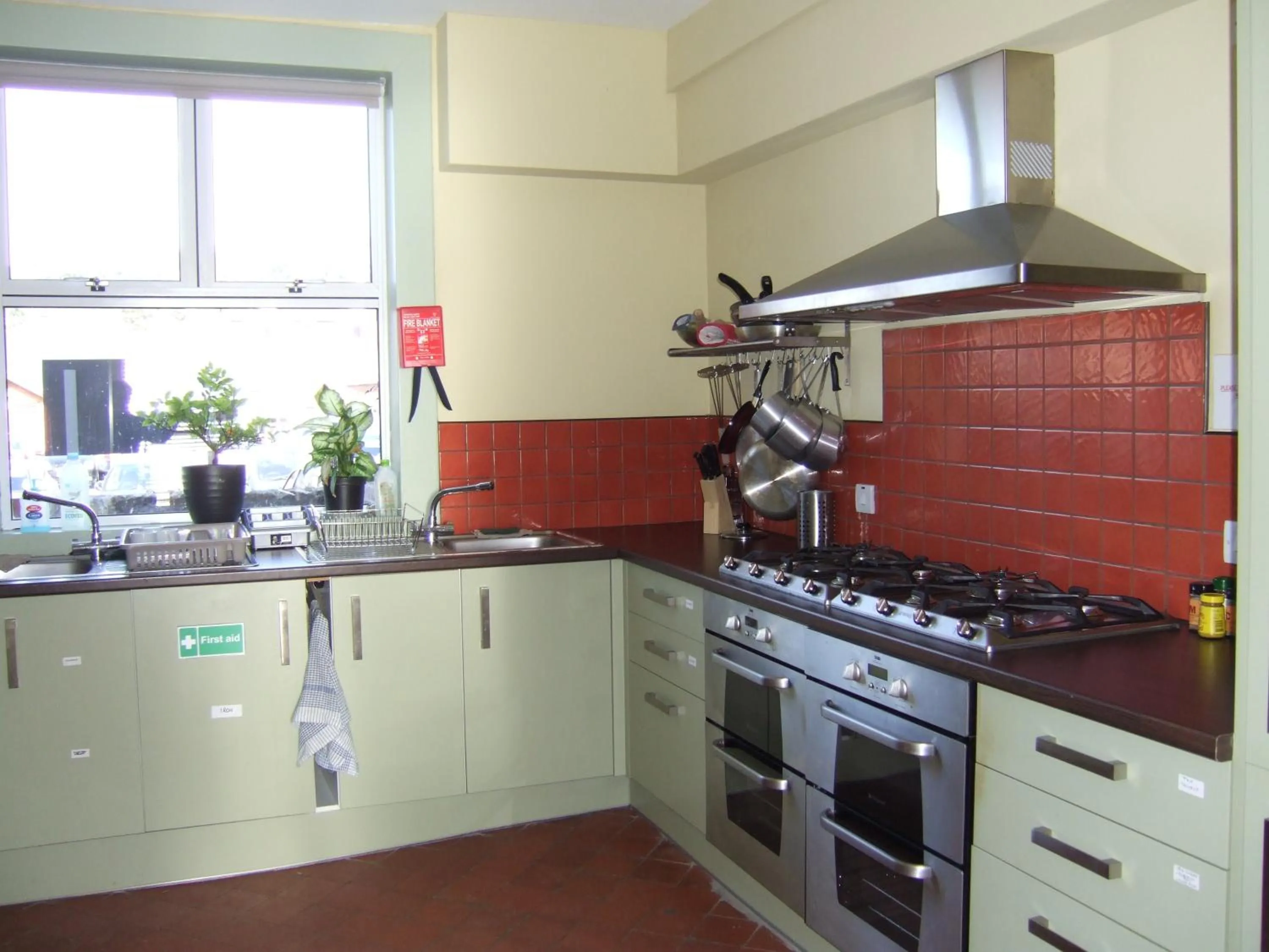 Kitchen or kitchenette in Llangollen Hostel Self-catering - Only Private Guest Bedrooms