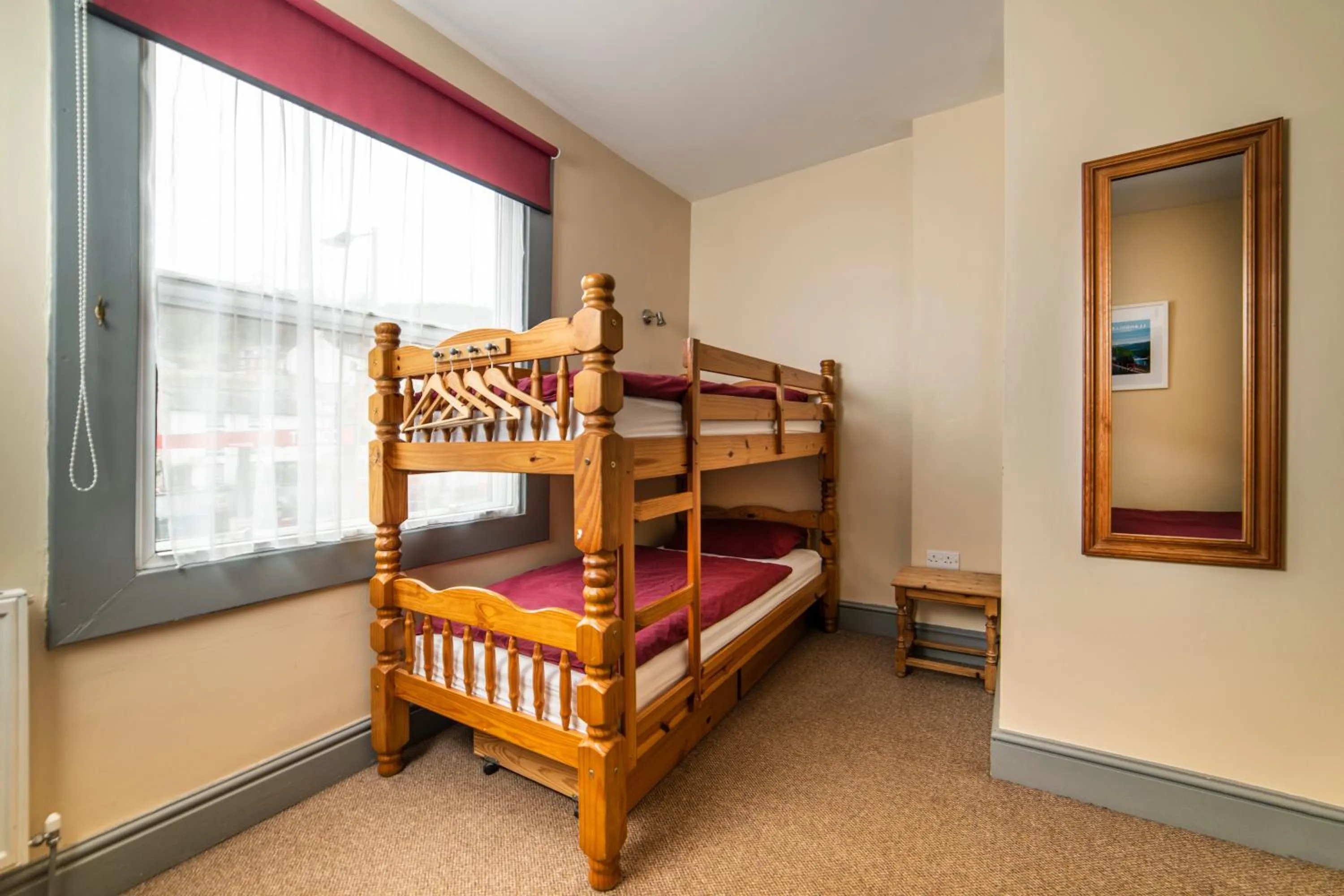 Bedroom, Bed in Llangollen Hostel Self-catering - Only Private Guest Bedrooms