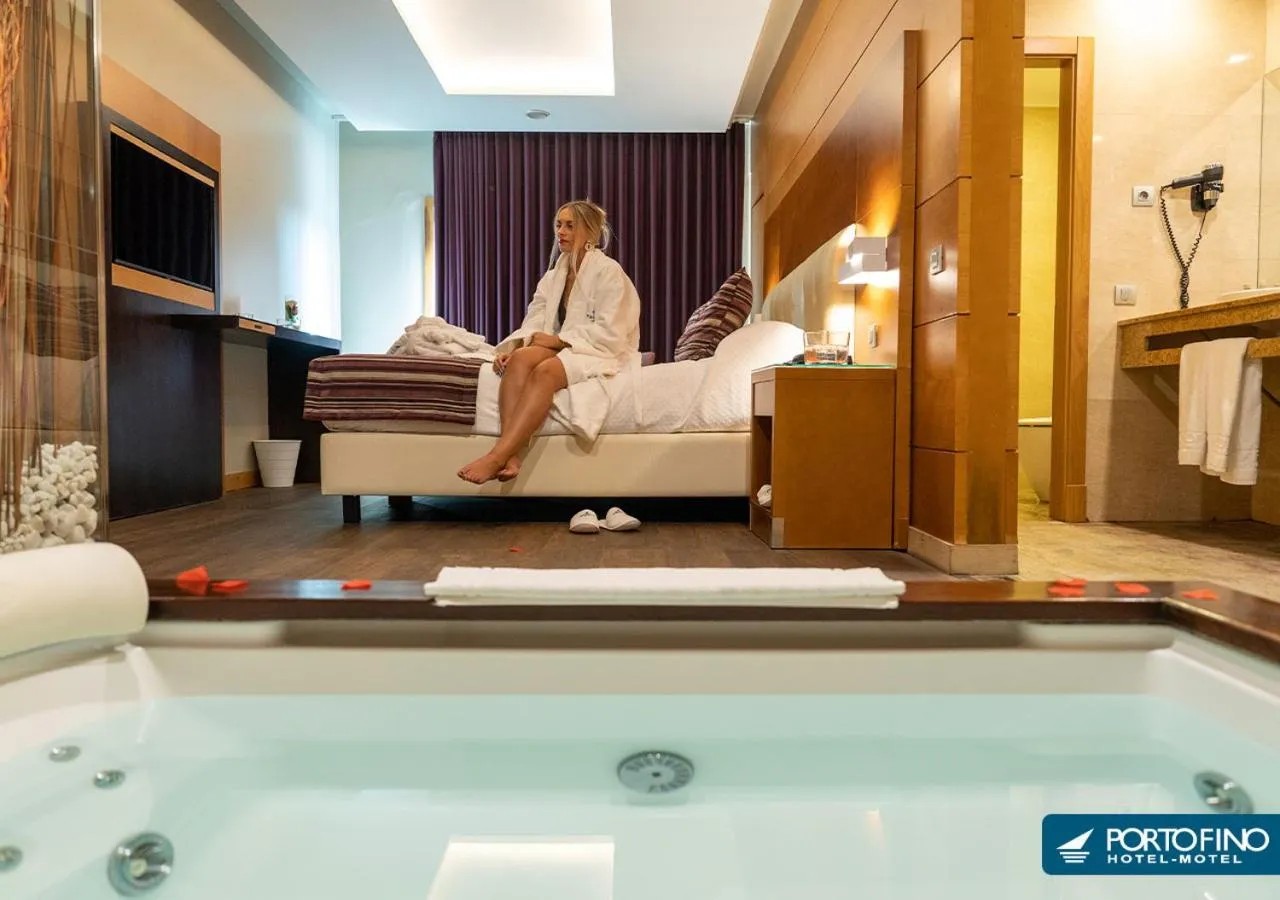 Bed in Motel Portofino