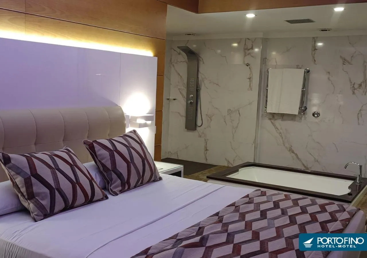 Bed in Motel Portofino