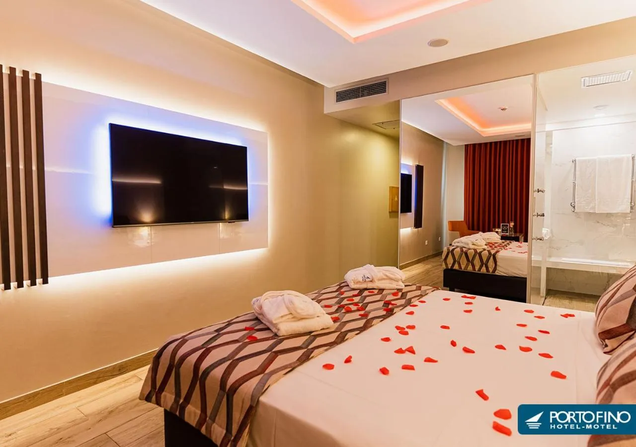 Bed in Motel Portofino