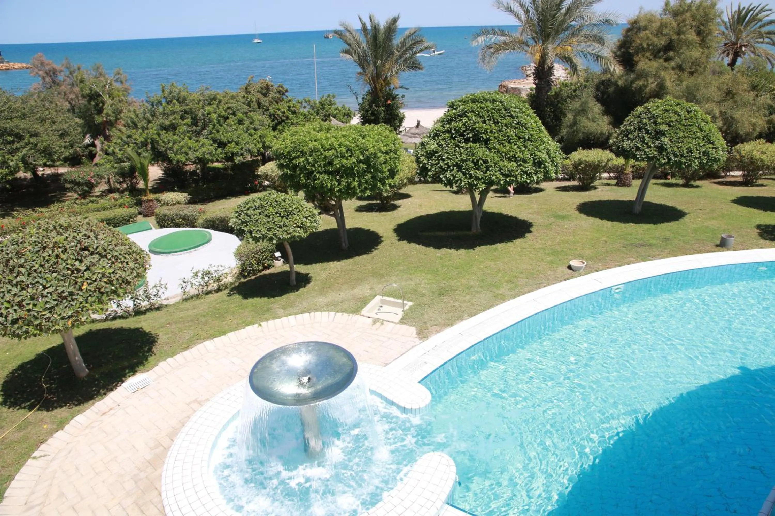 Garden view in Hasdrubal Thalassa & Spa Port El Kantaoui