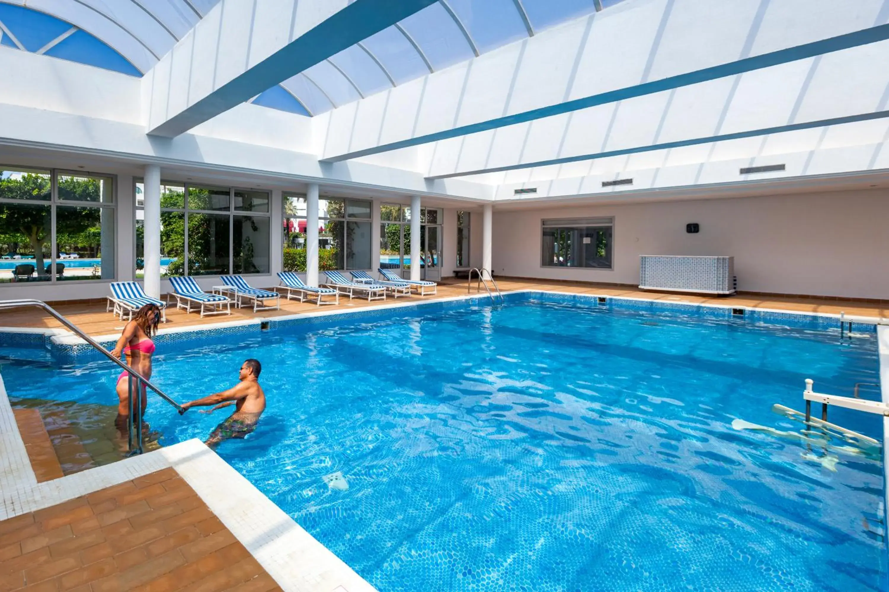 Swimming pool in Hasdrubal Thalassa & Spa Port El Kantaoui Swimming pool in Hasdrubal Thalassa & Spa Port El Kantaoui