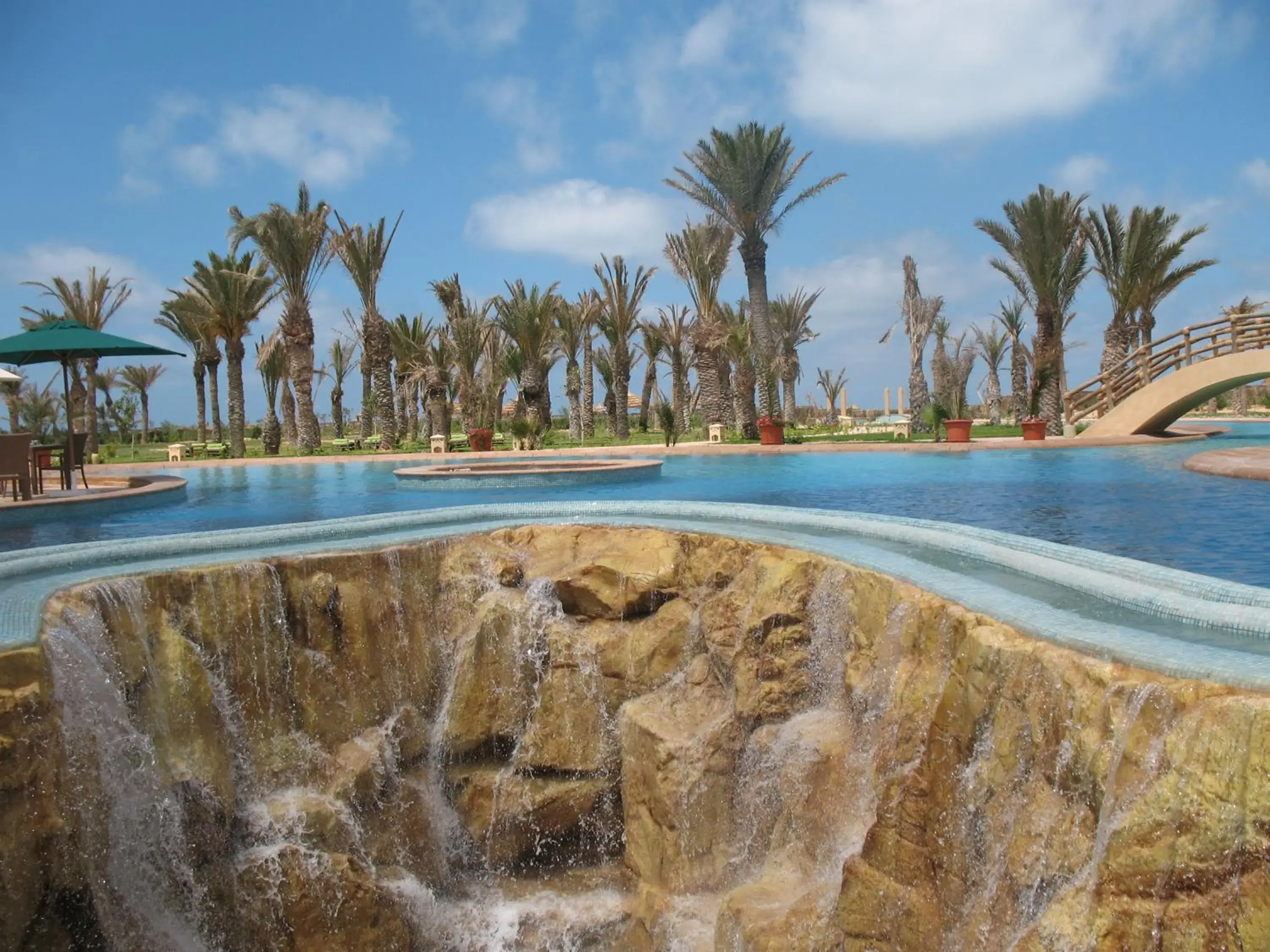 Pool view in Hasdrubal Prestige Thalassa & Spa Djerba Pool view in Hasdrubal Prestige Thalassa & Spa Djerba