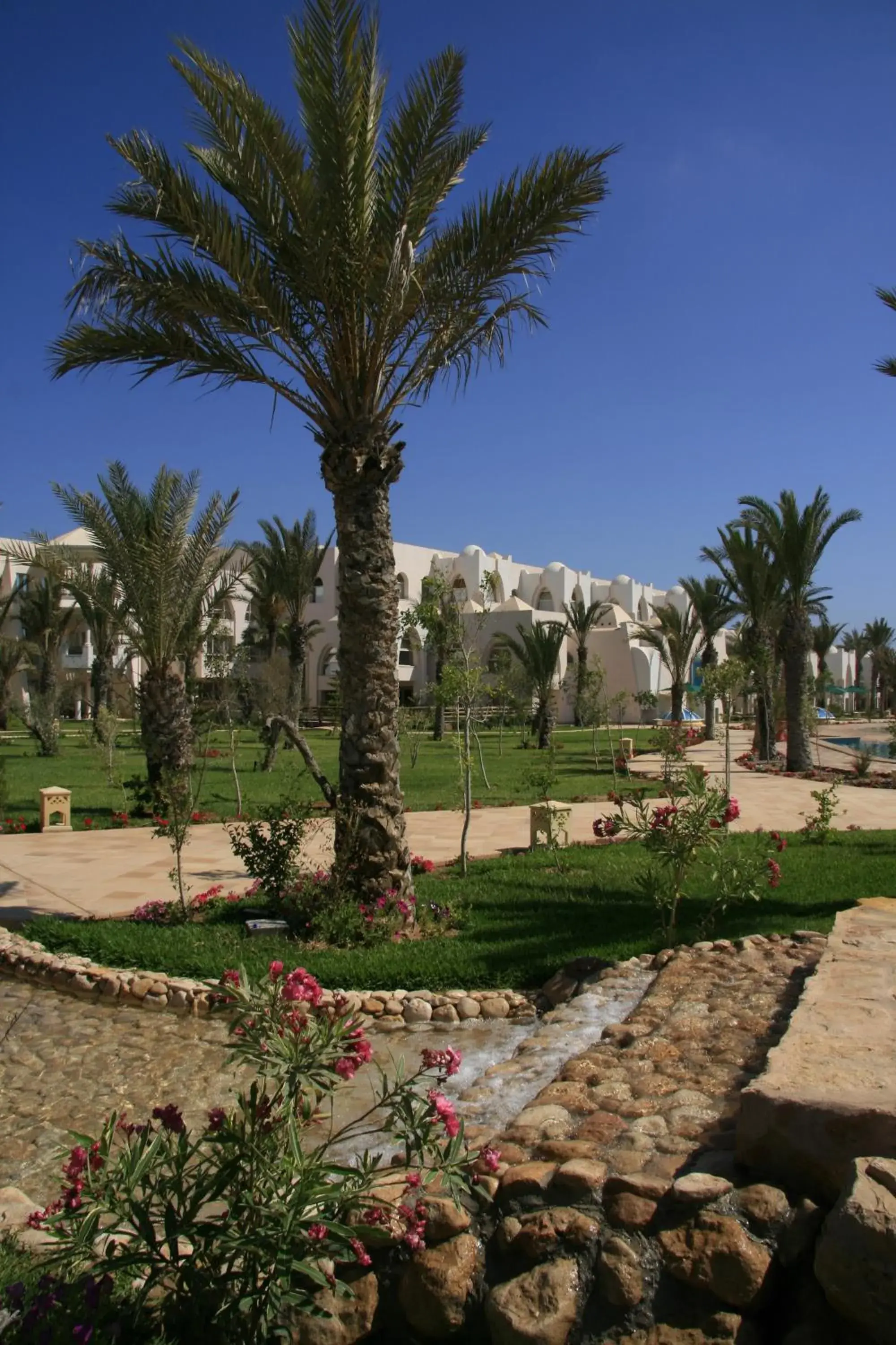 Garden view in Hasdrubal Prestige Thalassa & Spa Djerba Garden view in Hasdrubal Prestige Thalassa & Spa Djerba