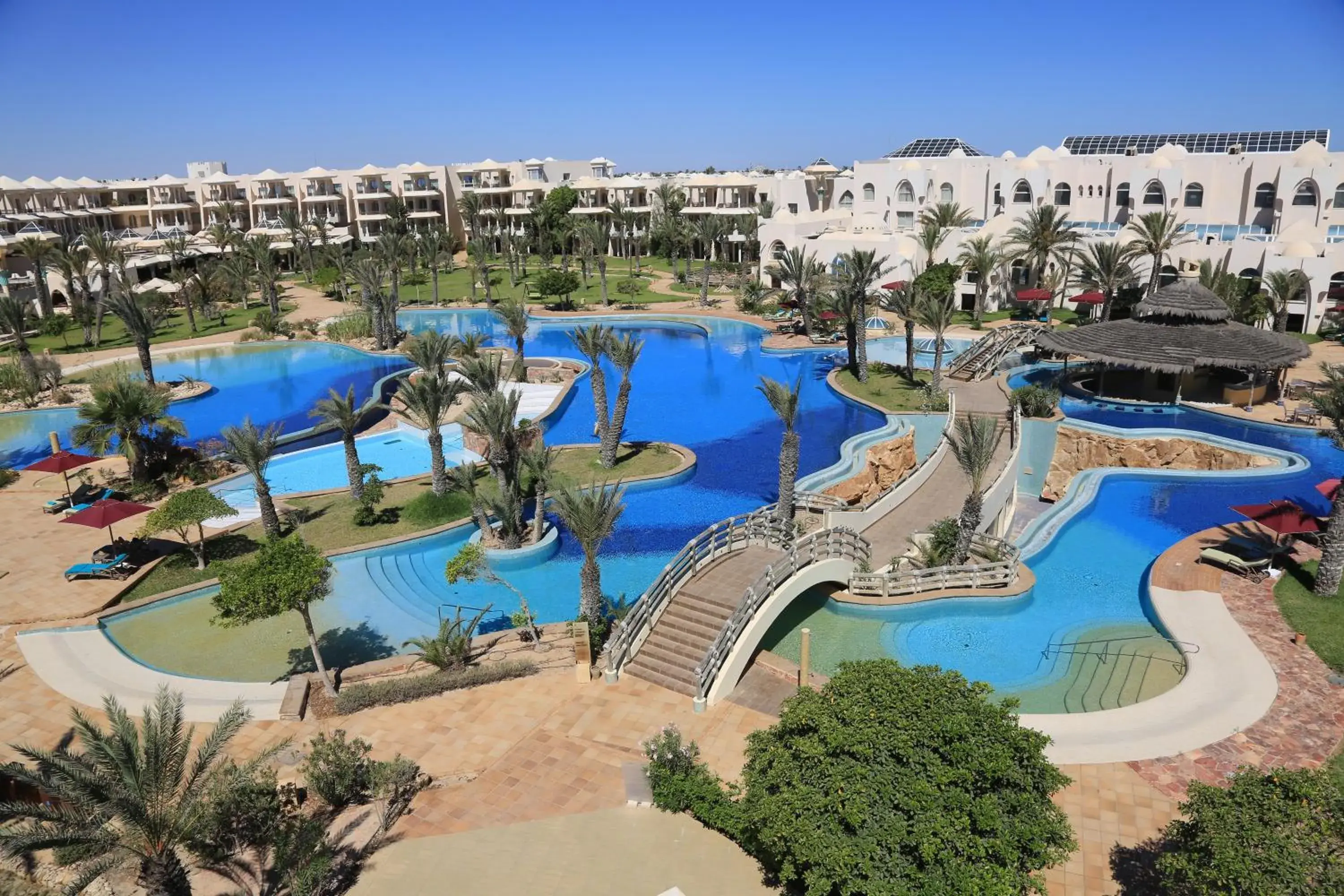 Bird's eye view in Hasdrubal Prestige Thalassa & Spa Djerba Bird's eye view in Hasdrubal Prestige Thalassa & Spa Djerba