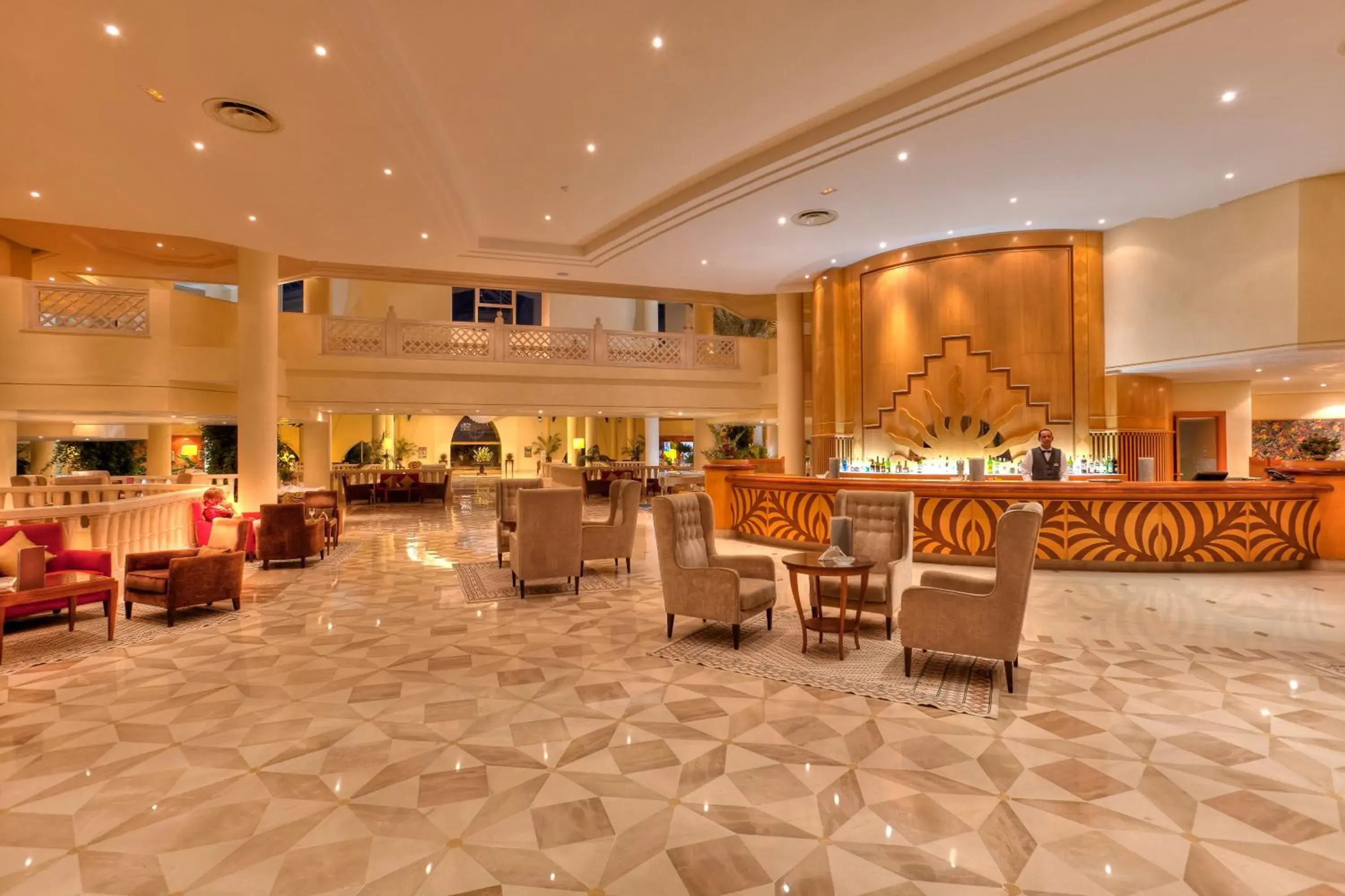 Lounge or bar in Hasdrubal Prestige Thalassa & Spa Djerba Lounge or bar in Hasdrubal Prestige Thalassa & Spa Djerba