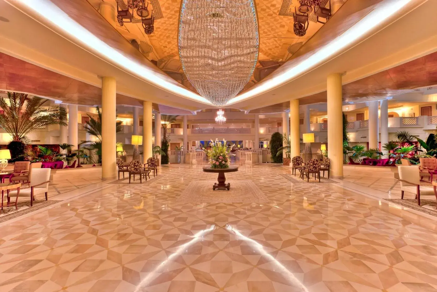 Lobby or reception in Hasdrubal Prestige Thalassa & Spa Djerba Lobby or reception in Hasdrubal Prestige Thalassa & Spa Djerba