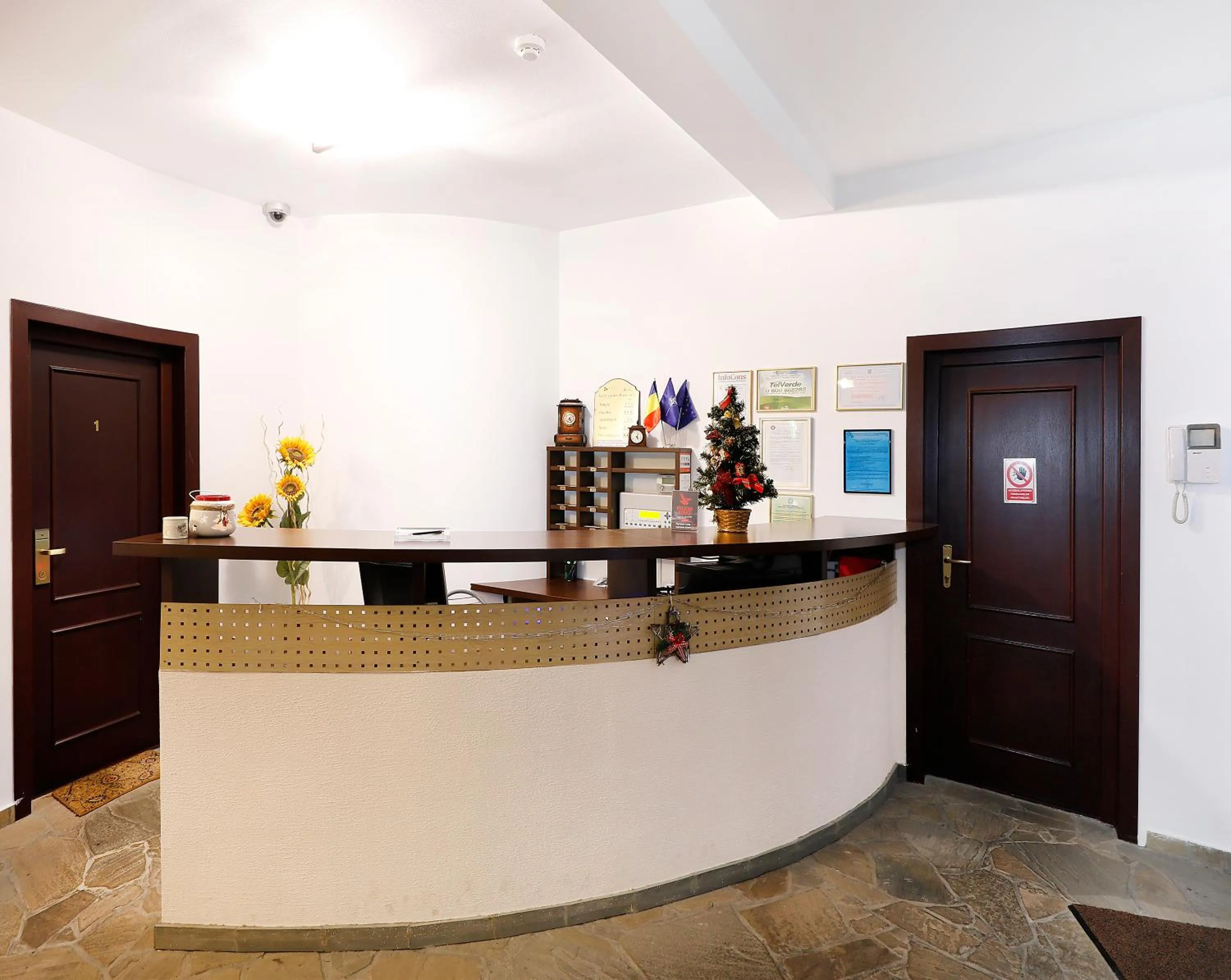 Lobby or reception in AselTur Brasov