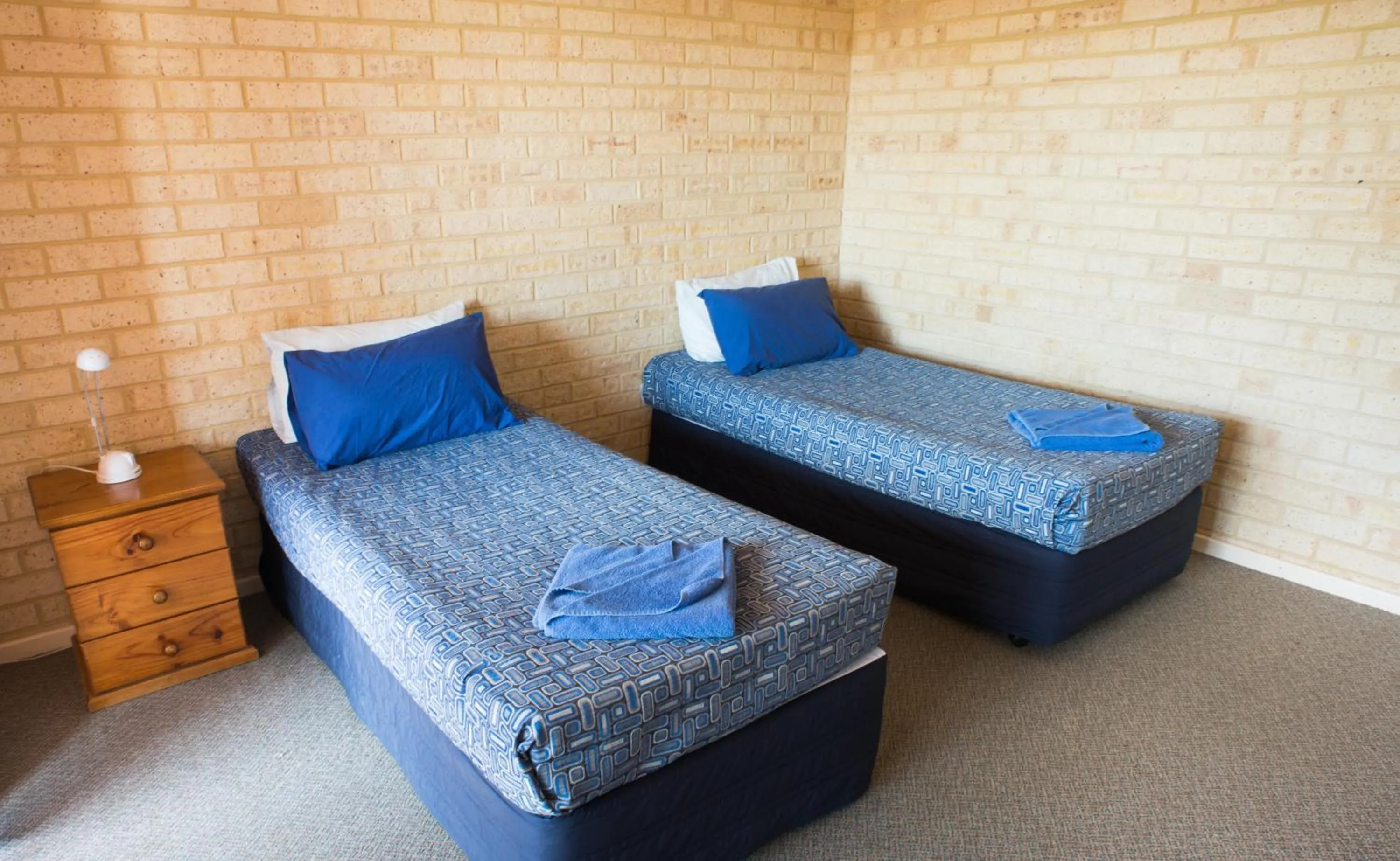 Bed in Kalbarri Palm Resort