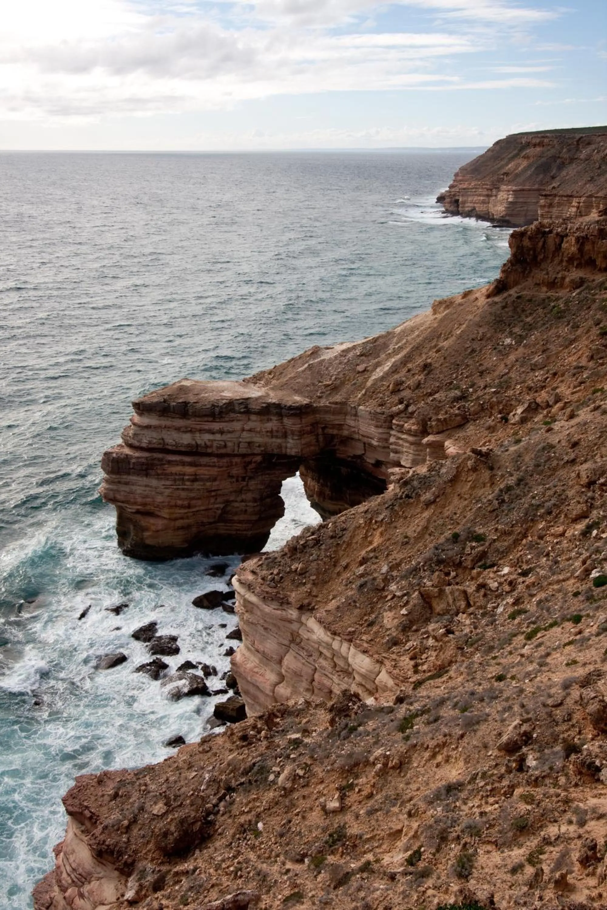 Natural landscape in Kalbarri Palm Resort
