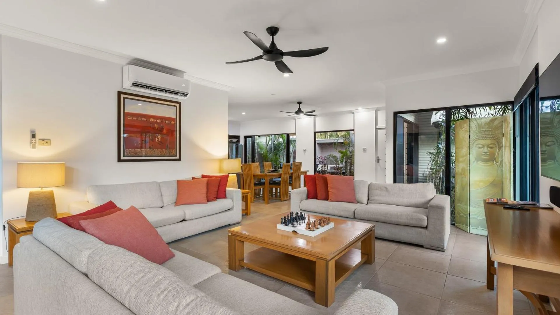 Living room in The Pearle of Cable Beach