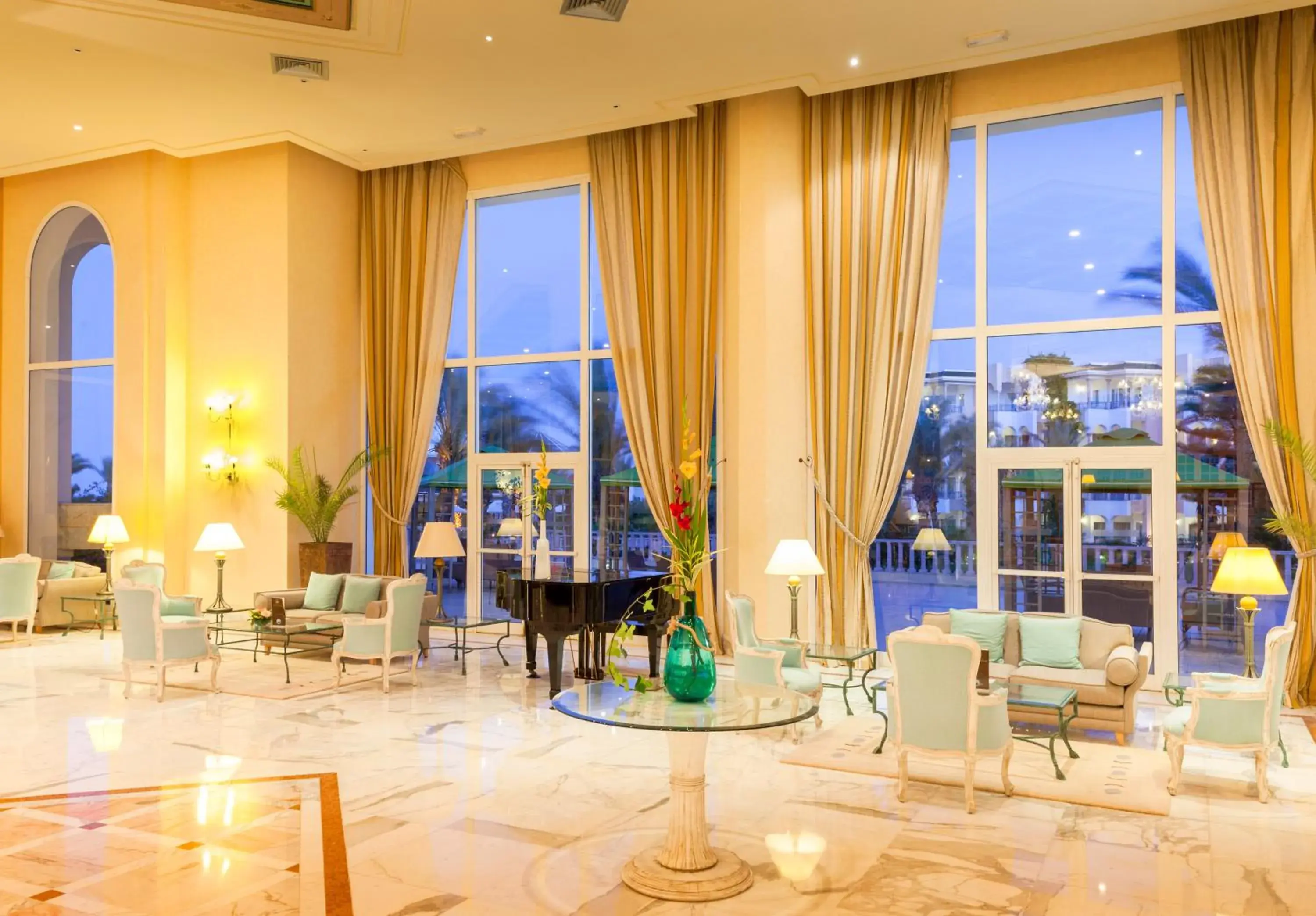 Lobby or reception in Hasdrubal Thalassa & Spa Yasmine Hammamet Lobby or reception in Hasdrubal Thalassa & Spa Yasmine Hammamet