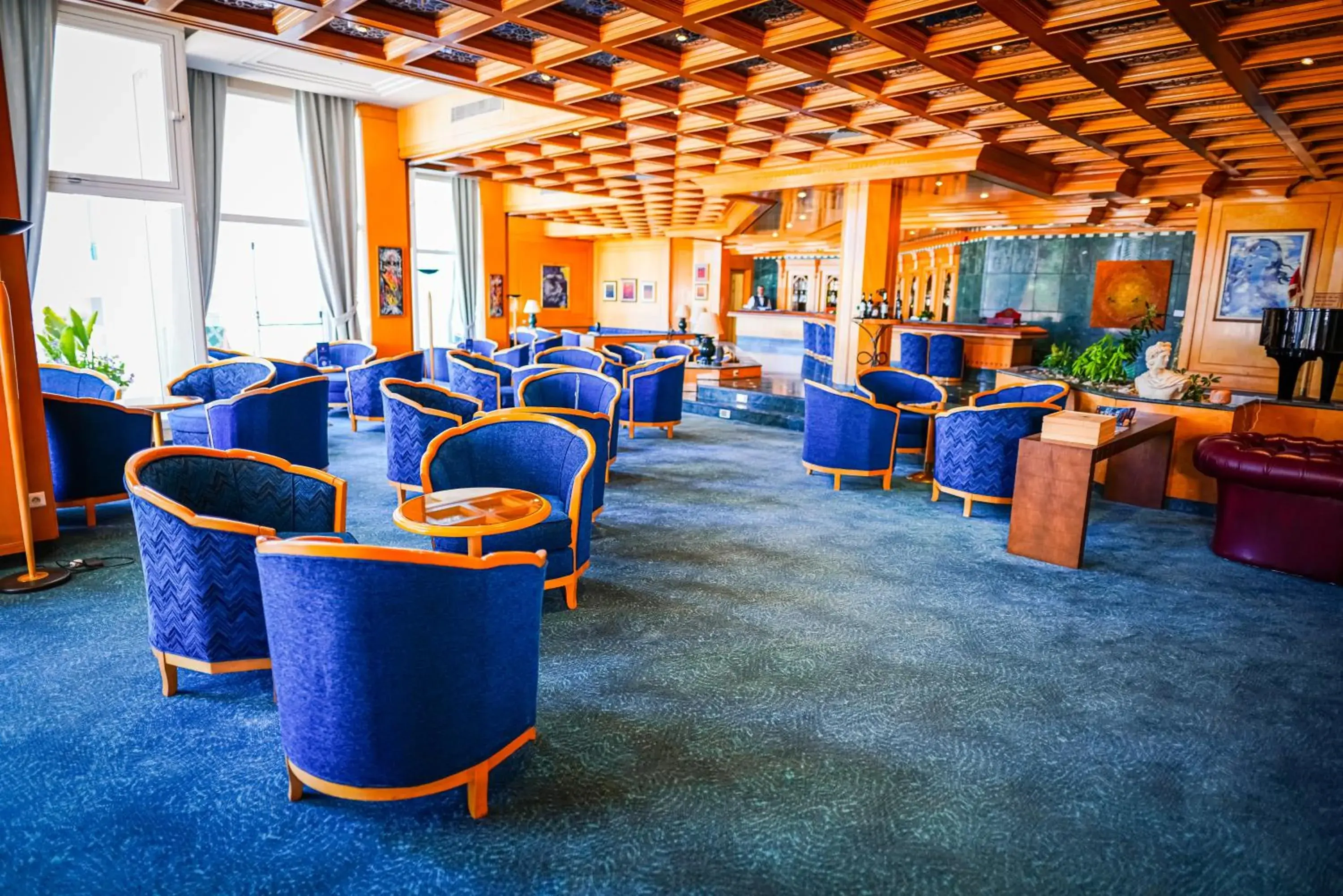 Lounge or bar in Hasdrubal Thalassa & Spa Yasmine Hammamet Lounge or bar in Hasdrubal Thalassa & Spa Yasmine Hammamet