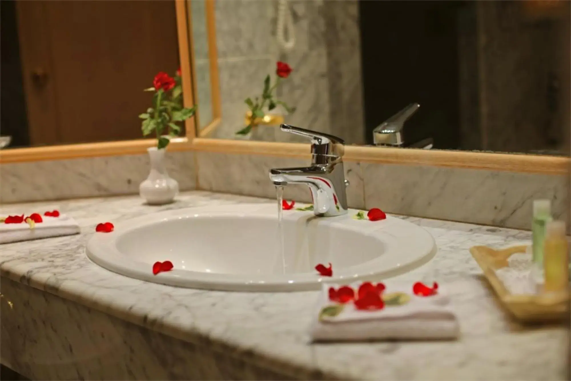 Bathroom in Hasdrubal Thalassa & Spa Yasmine Hammamet Bathroom in Hasdrubal Thalassa & Spa Yasmine Hammamet