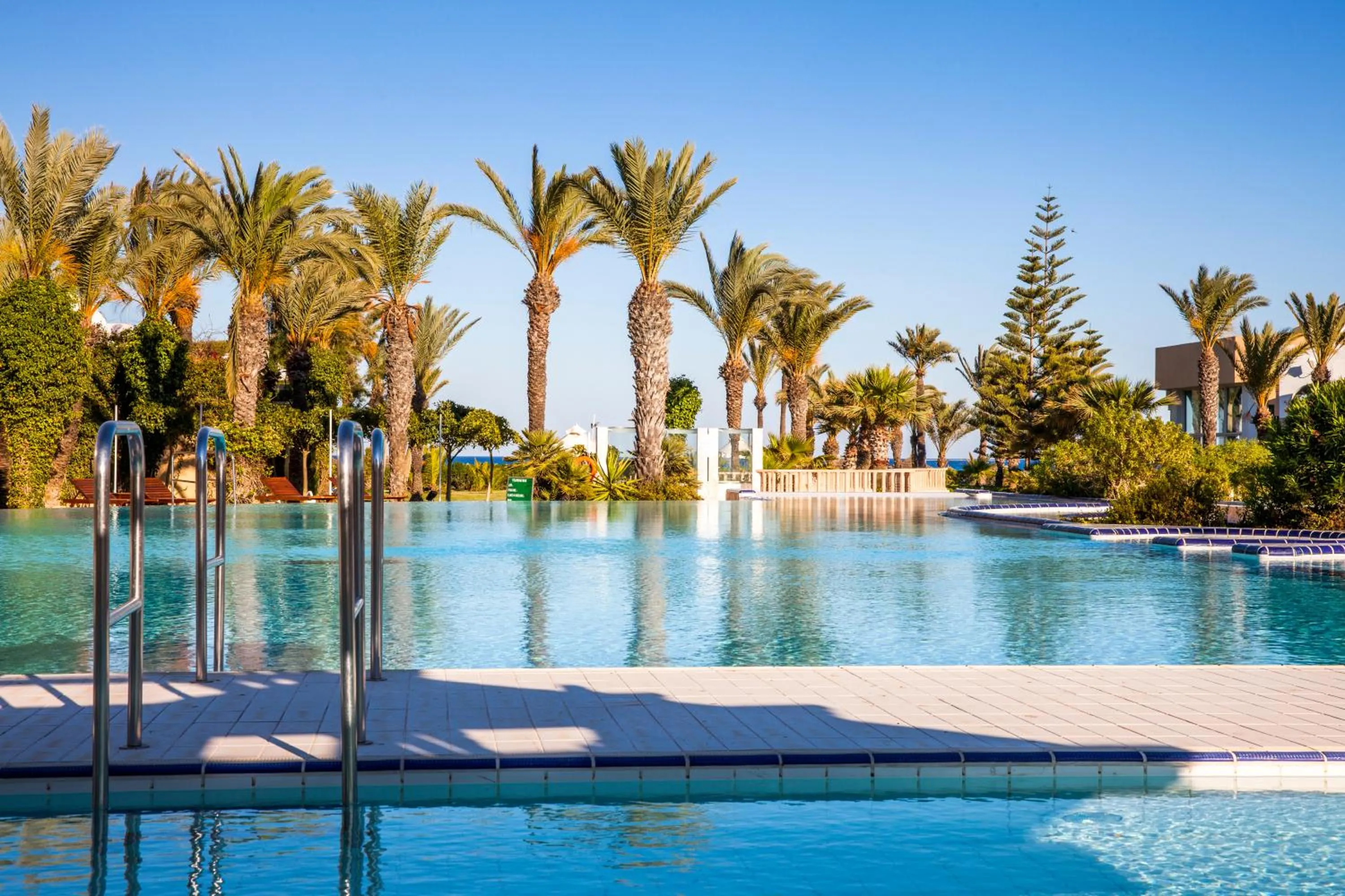 Swimming pool in Hasdrubal Thalassa & Spa Yasmine Hammamet