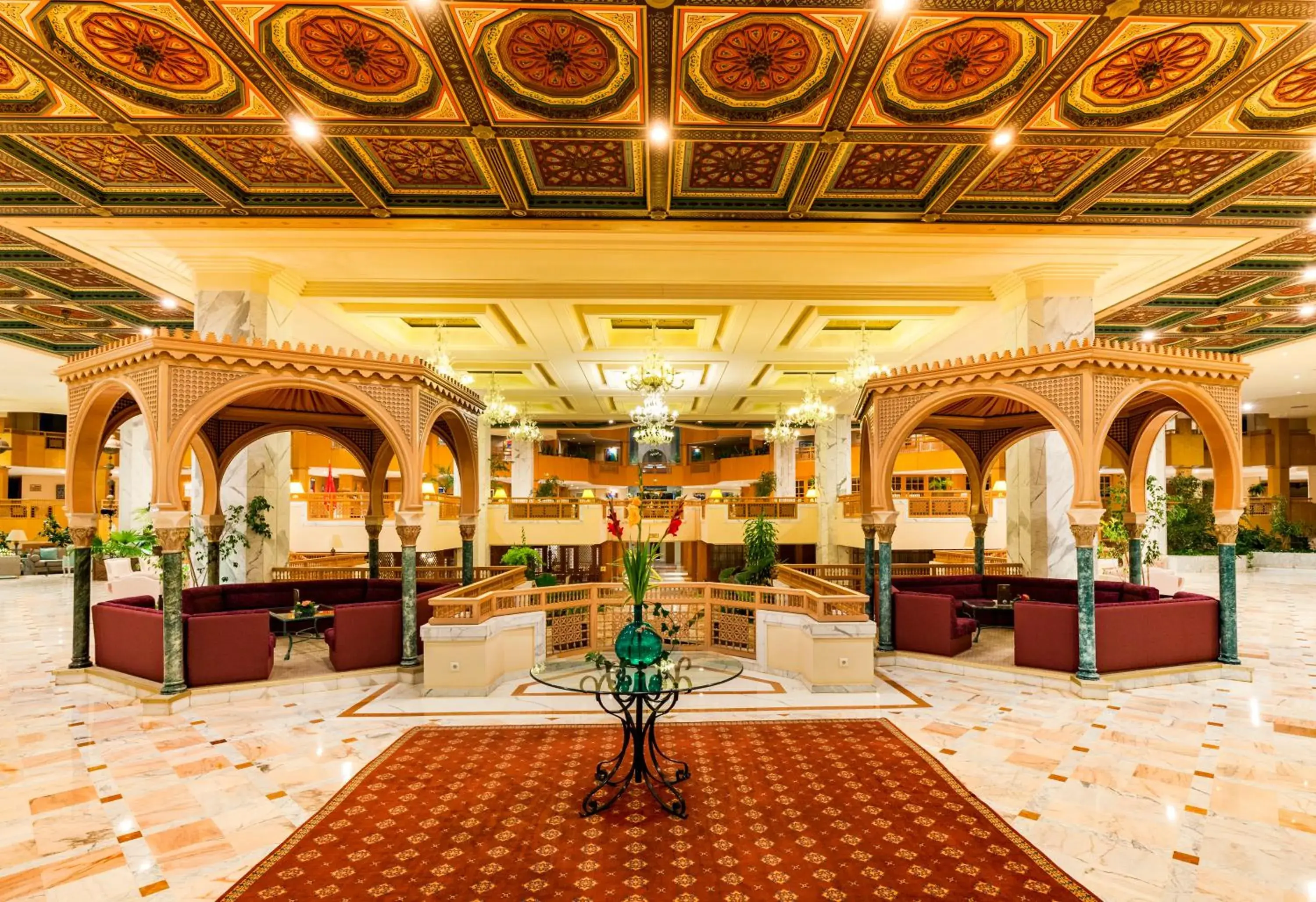 Lobby or reception in Hasdrubal Thalassa & Spa Yasmine Hammamet Lobby or reception in Hasdrubal Thalassa & Spa Yasmine Hammamet