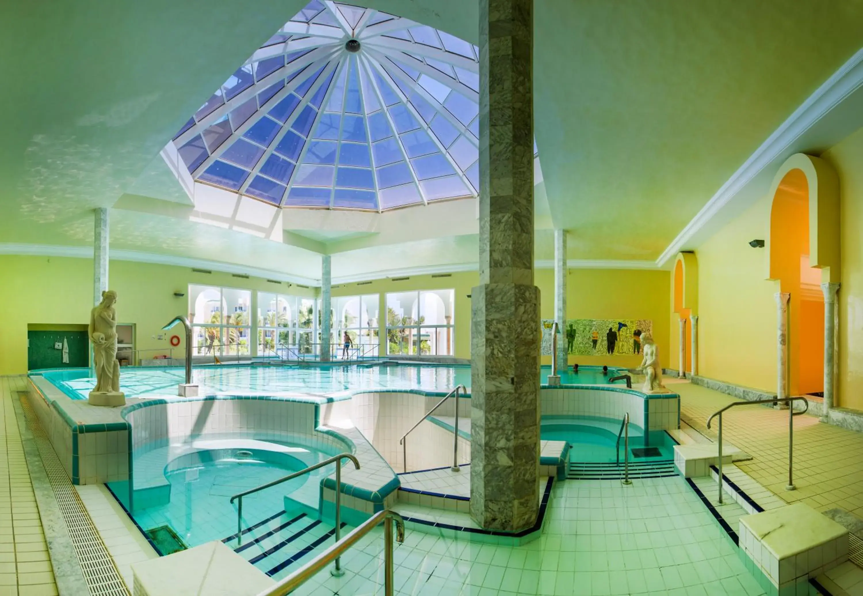 Swimming pool in Hasdrubal Thalassa & Spa Yasmine Hammamet Swimming pool in Hasdrubal Thalassa & Spa Yasmine Hammamet