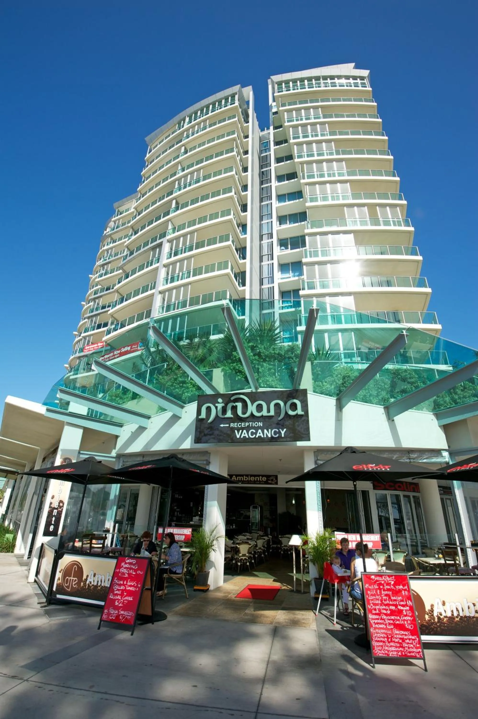 Facade/entrance in Nirvana By The Sea