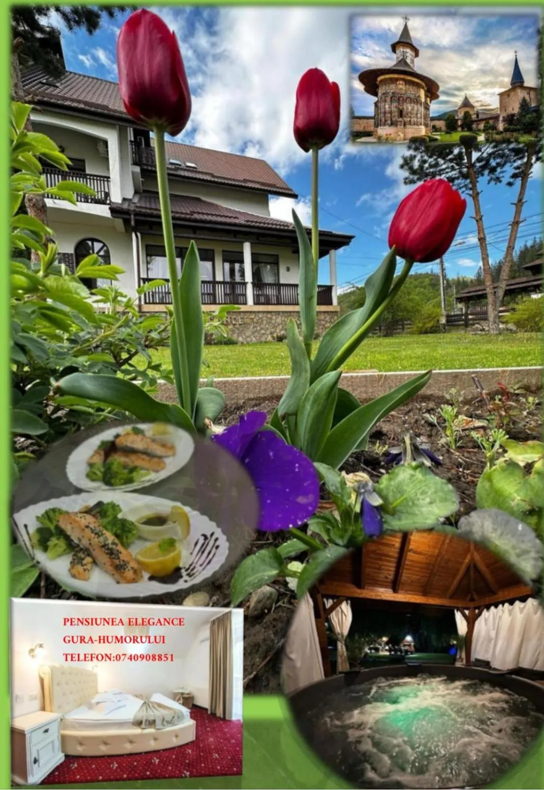 Swimming pool in Pension Elegance