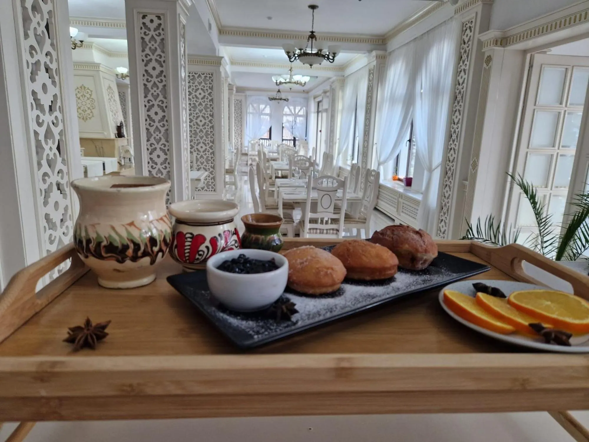 Food and drinks in Pension Elegance