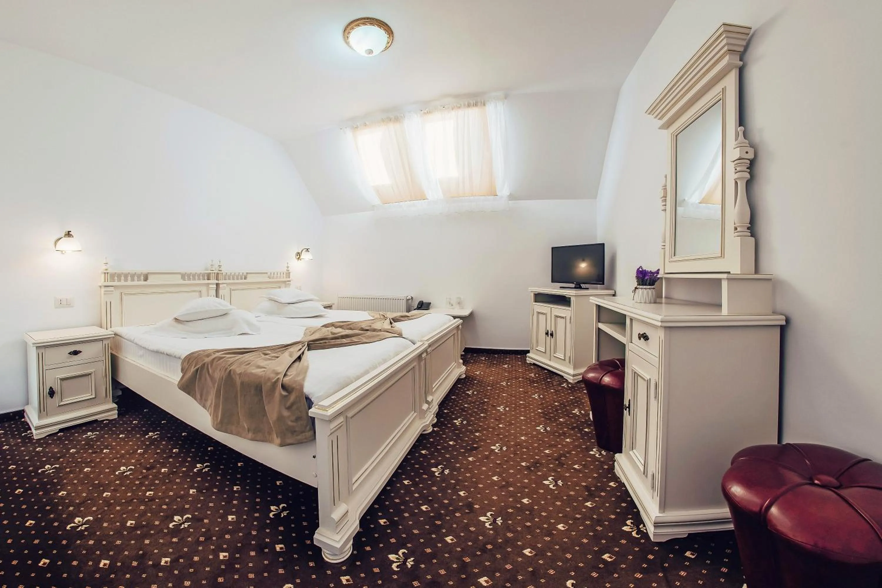 Photo of the whole room, Bed in Pension Elegance