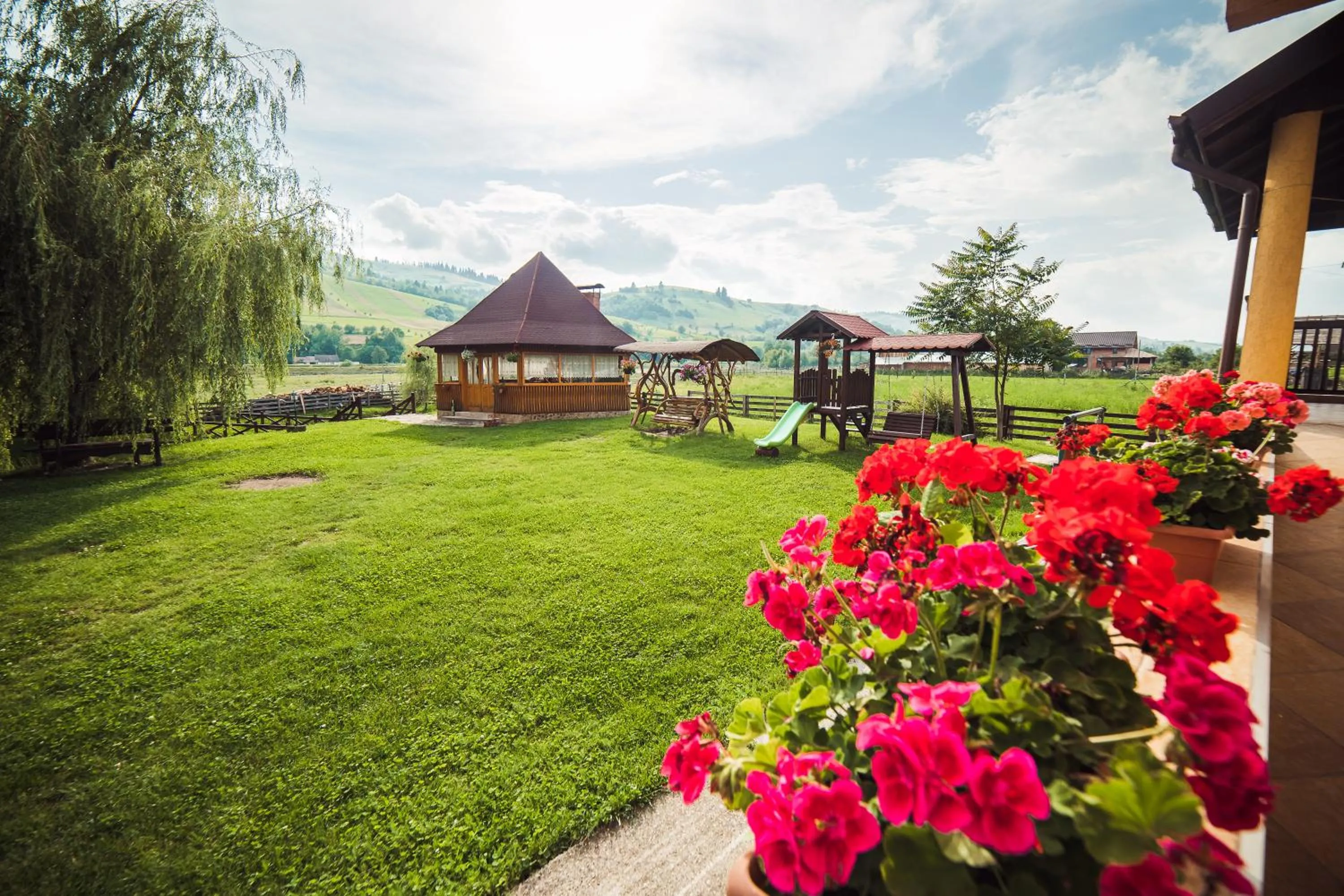 Garden in Pension Elegance