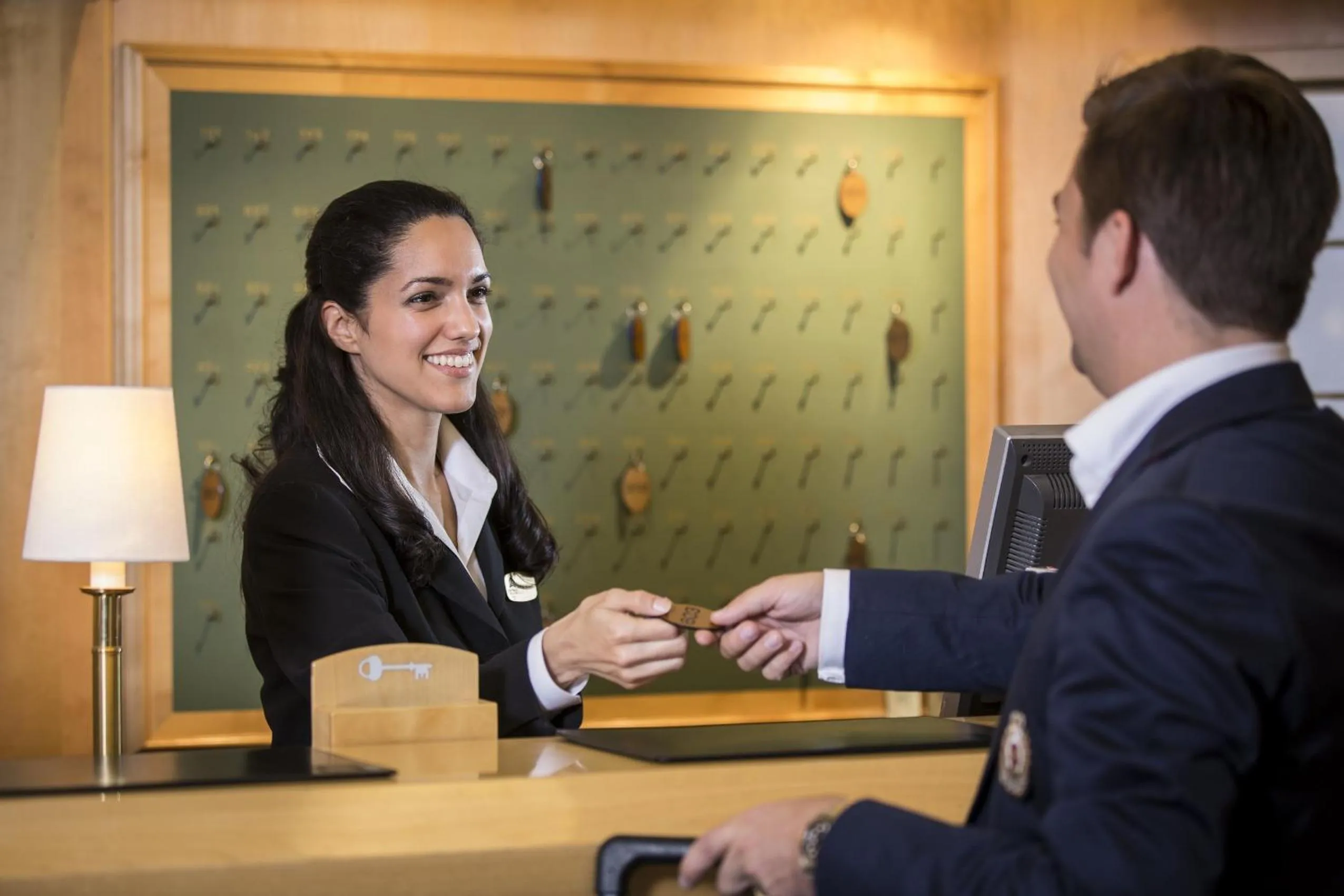 Staff in Crystal Plaza Hotel