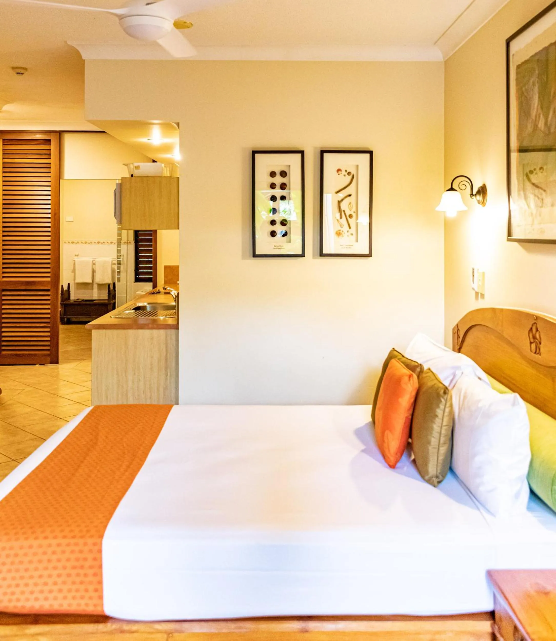 Bed in Hibiscus Resort & Spa - Official Onsite Reception & Check In